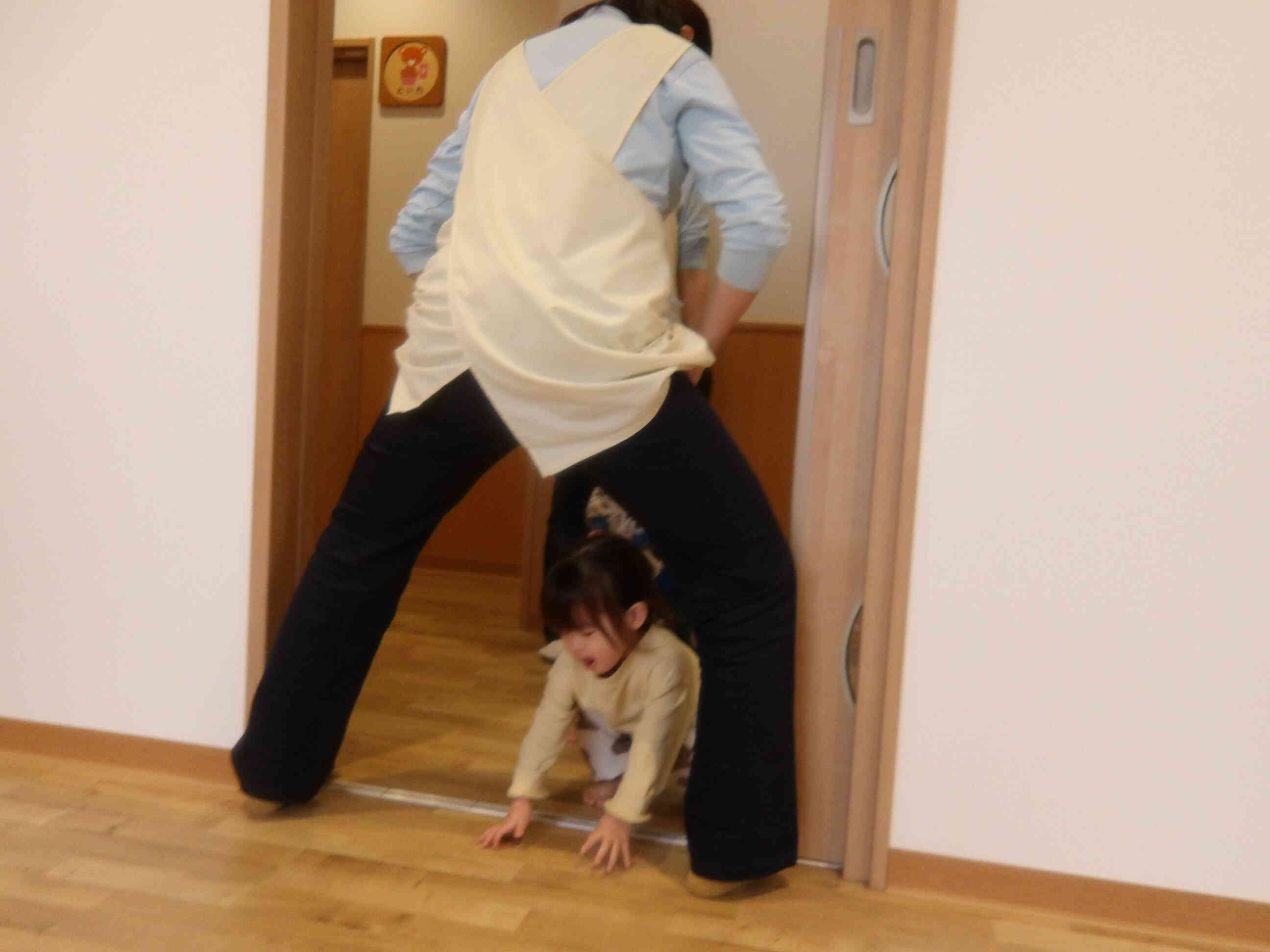 「先生トンネルだよ！」