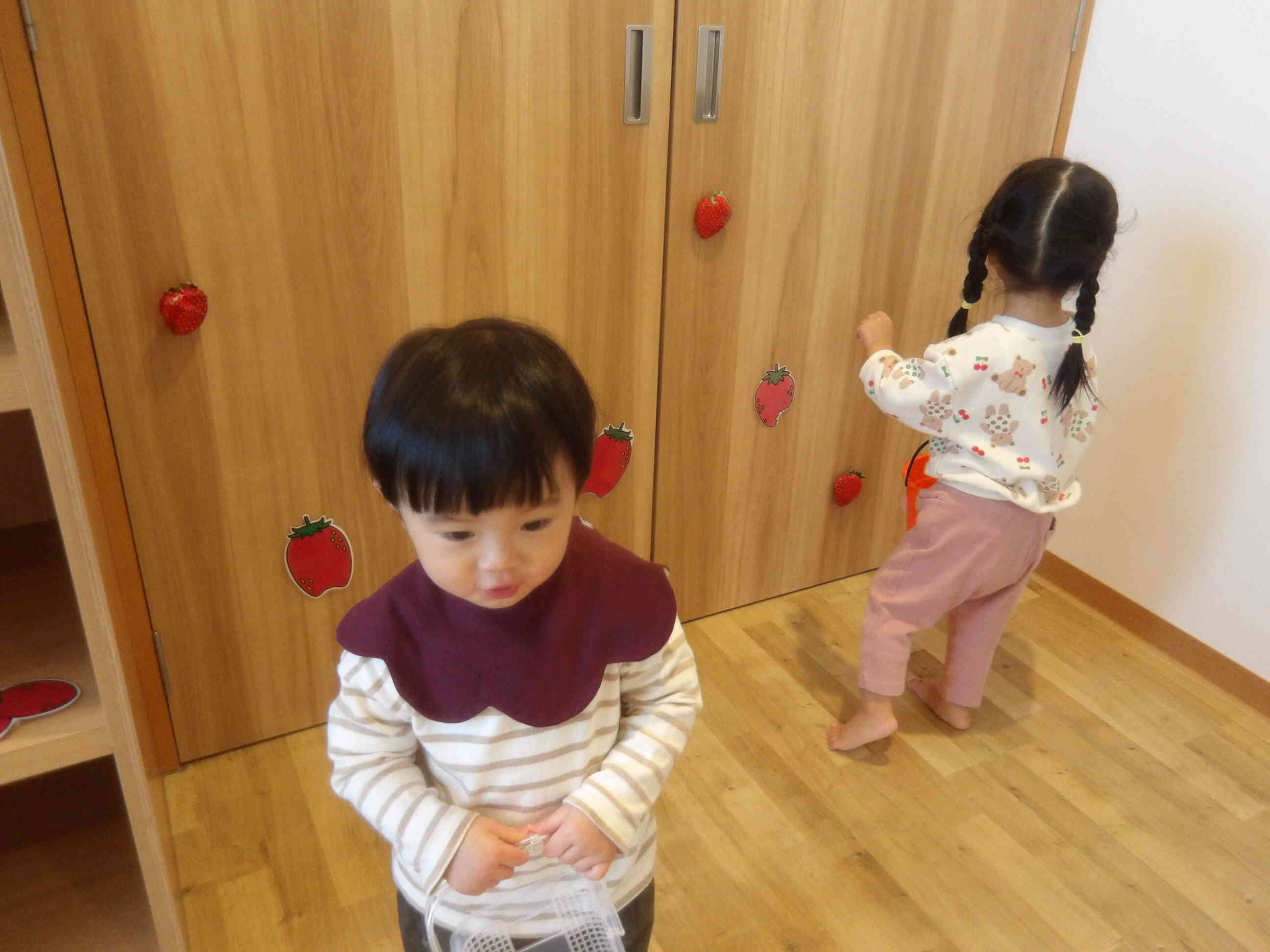 保育園の中でもわくわくがいっぱい！