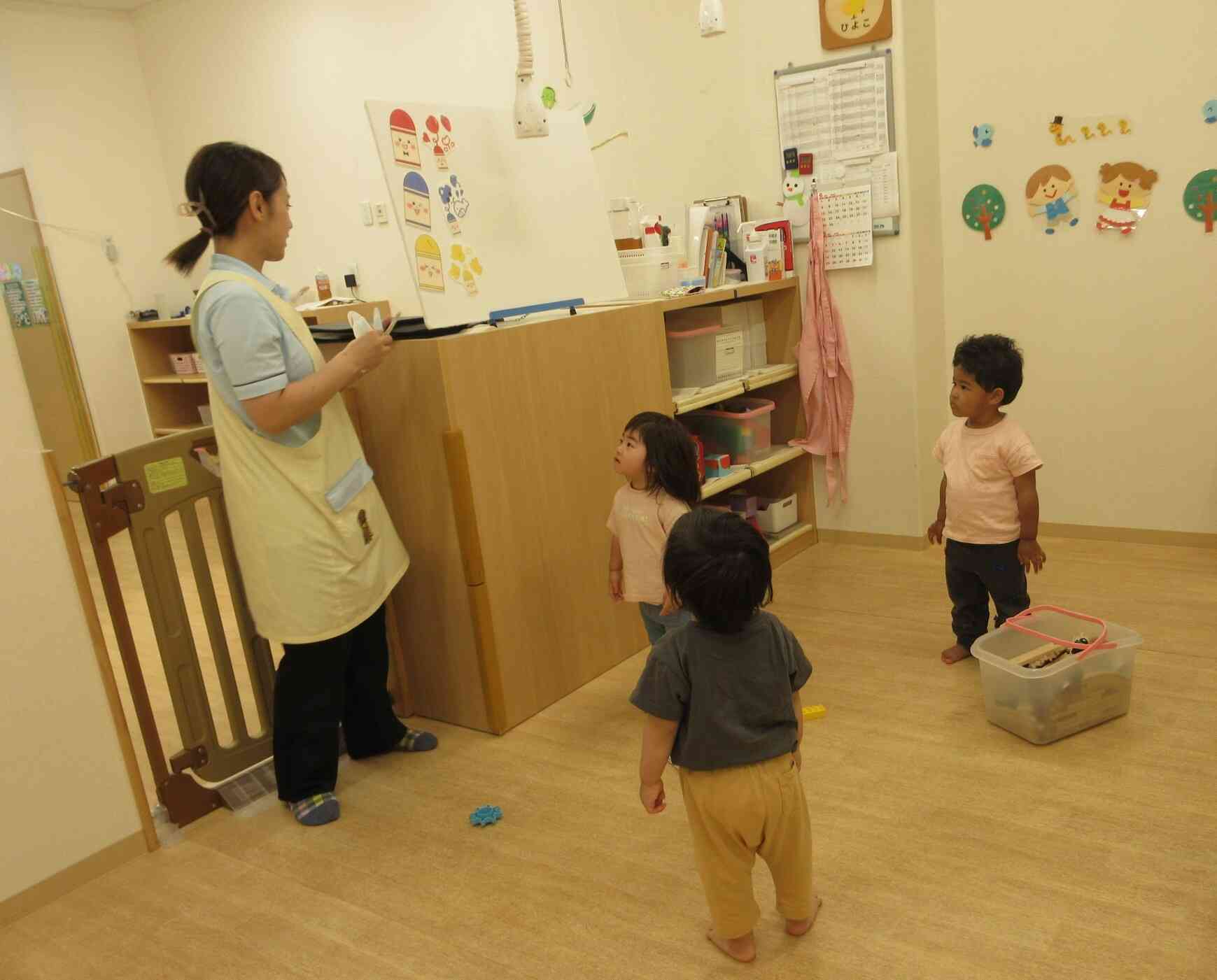 夕方の様子