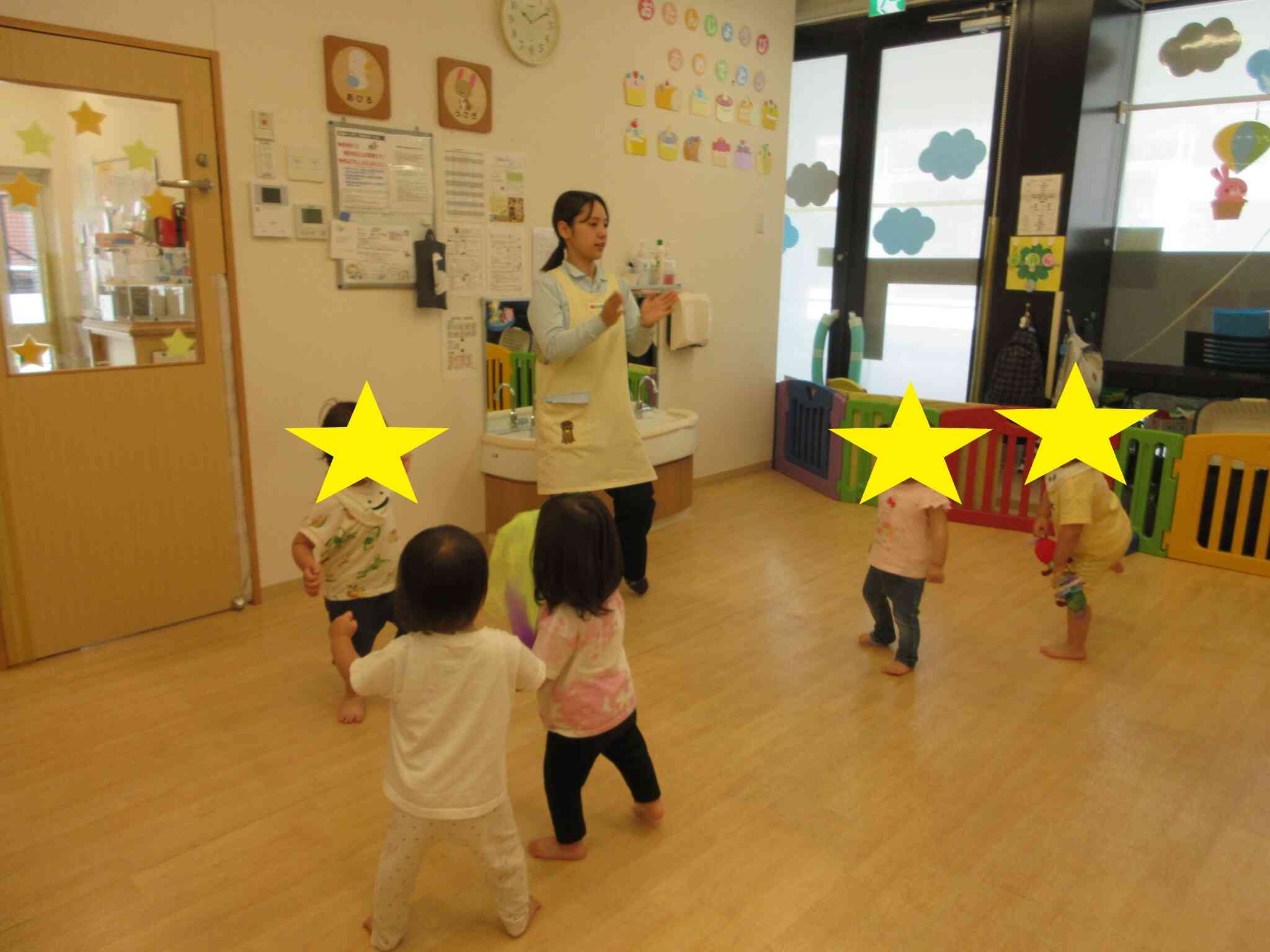 お部屋でも思いっきり運動！