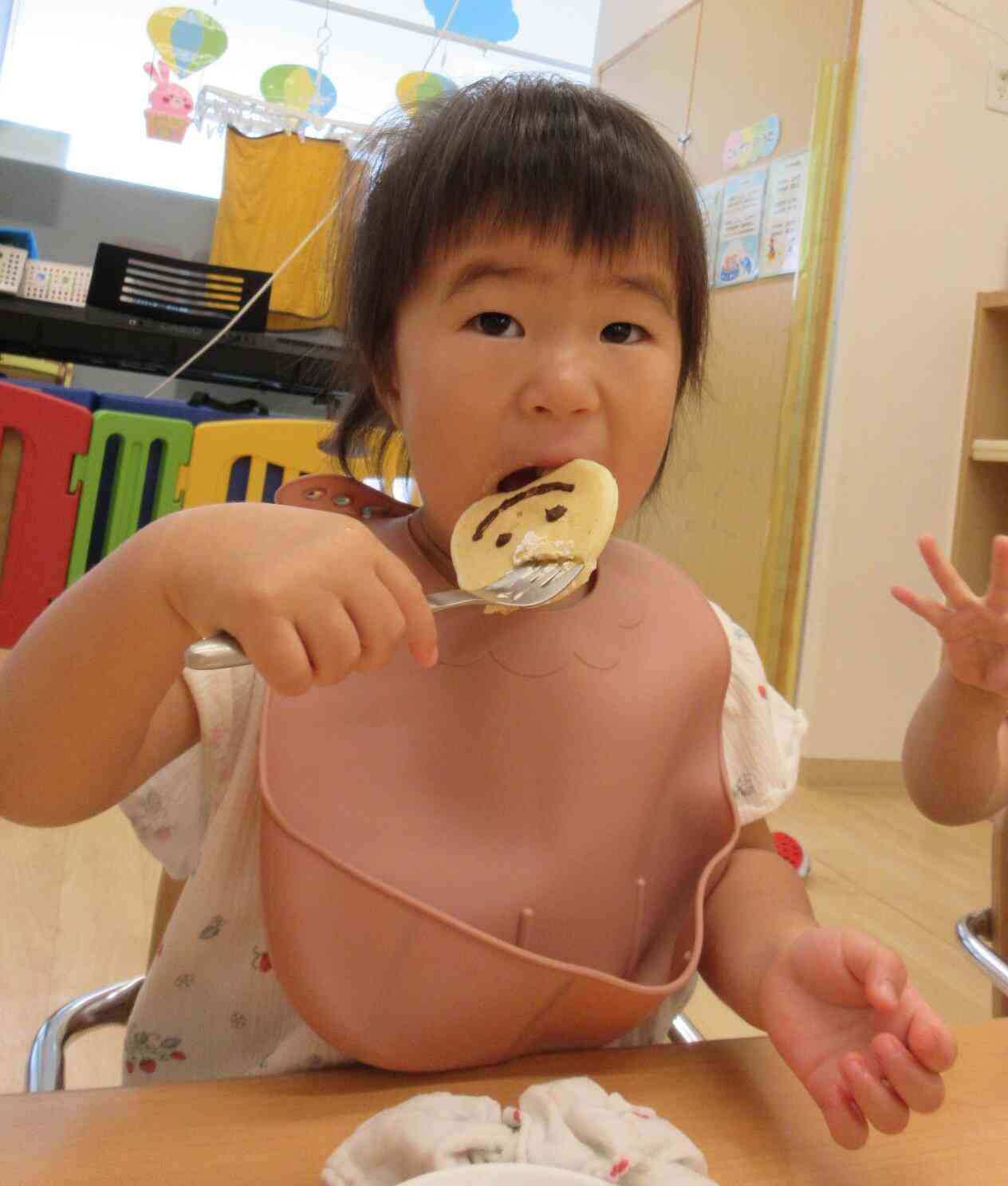 お誕生日おやつもおいしかったよ！