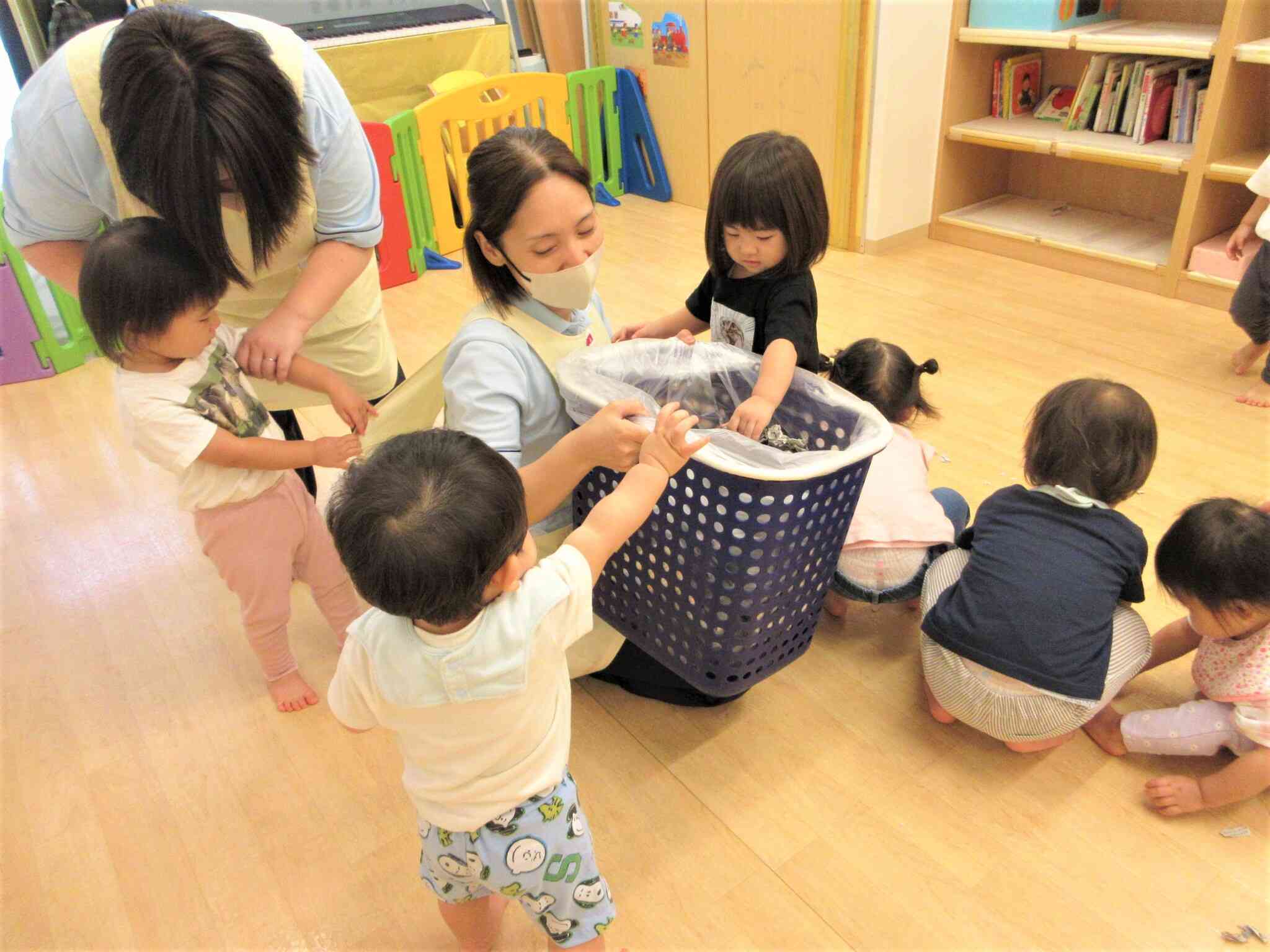 最後はみんなでお片付け☆