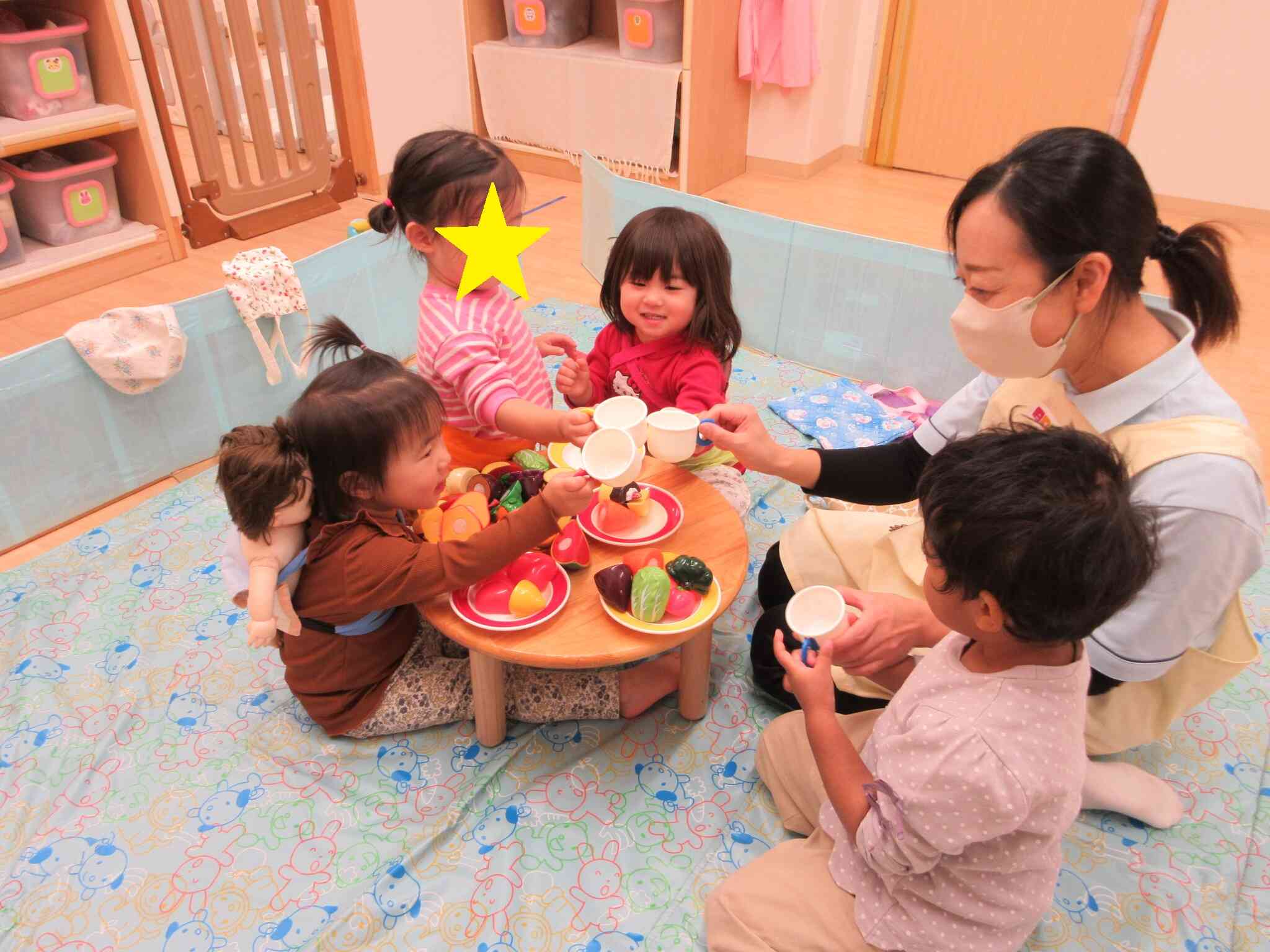 「かんぱ～い！!」