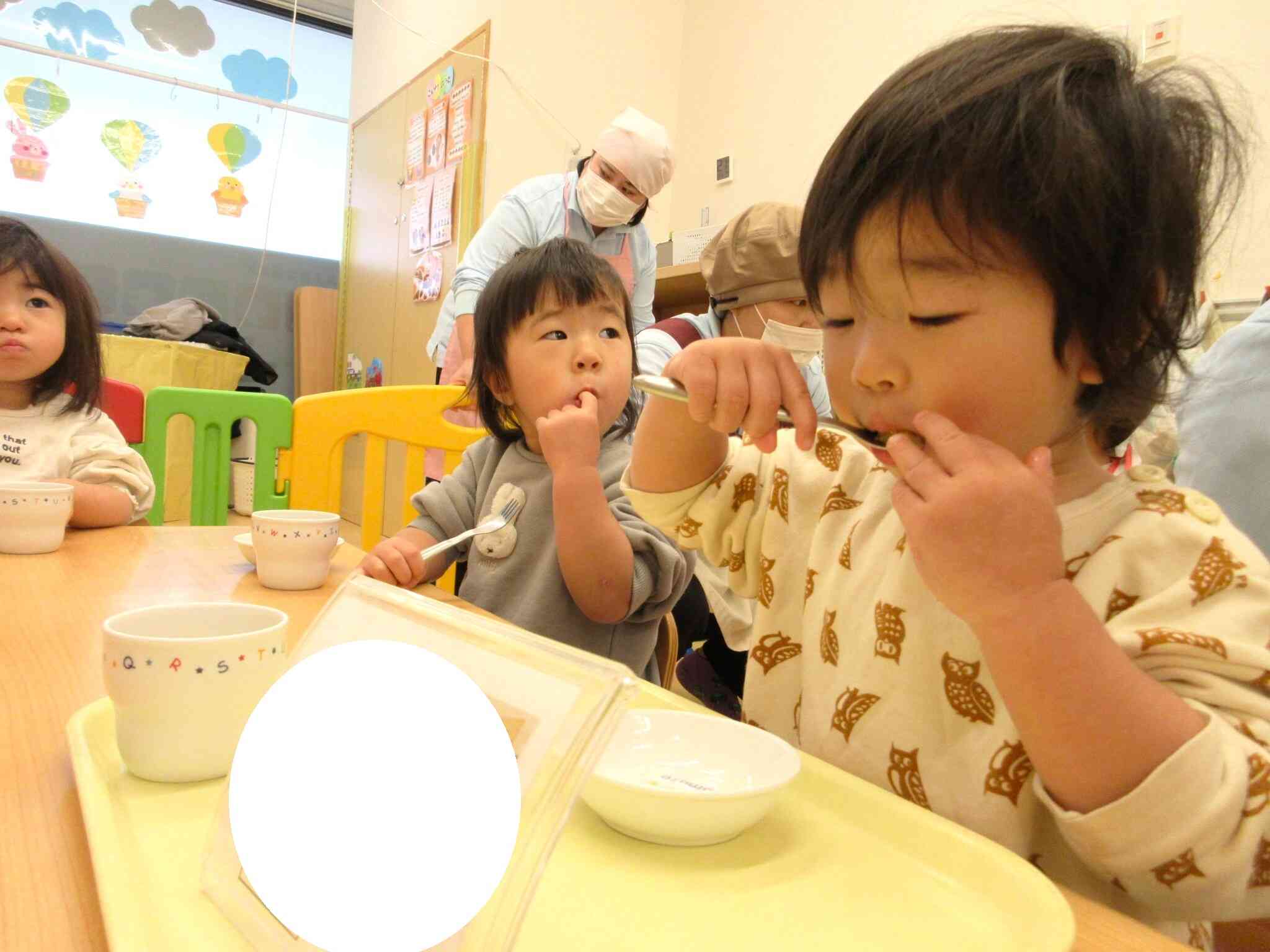 午後おやつも美味しかったね★