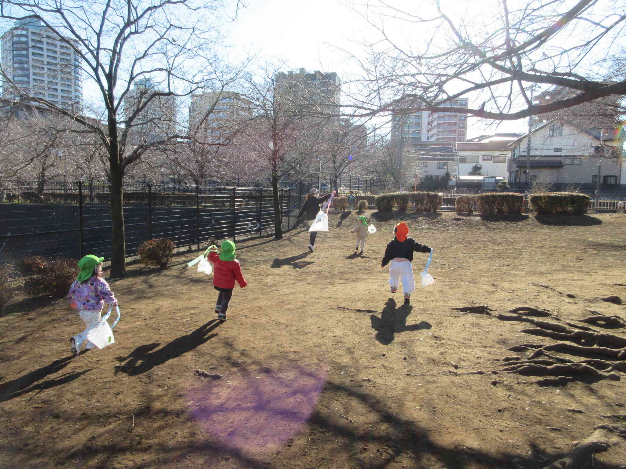 先生も一緒に！