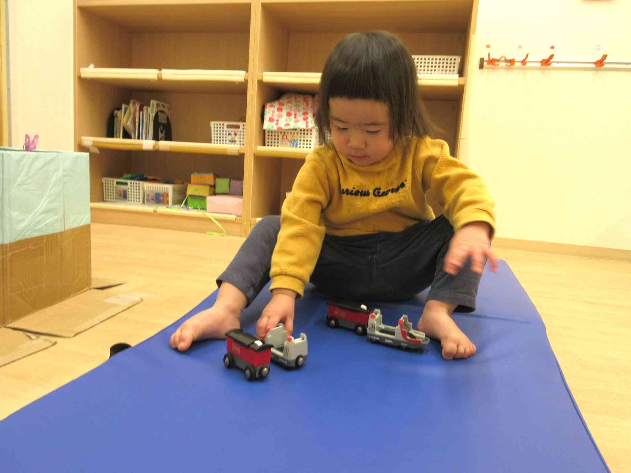 電車も楽しいな♡