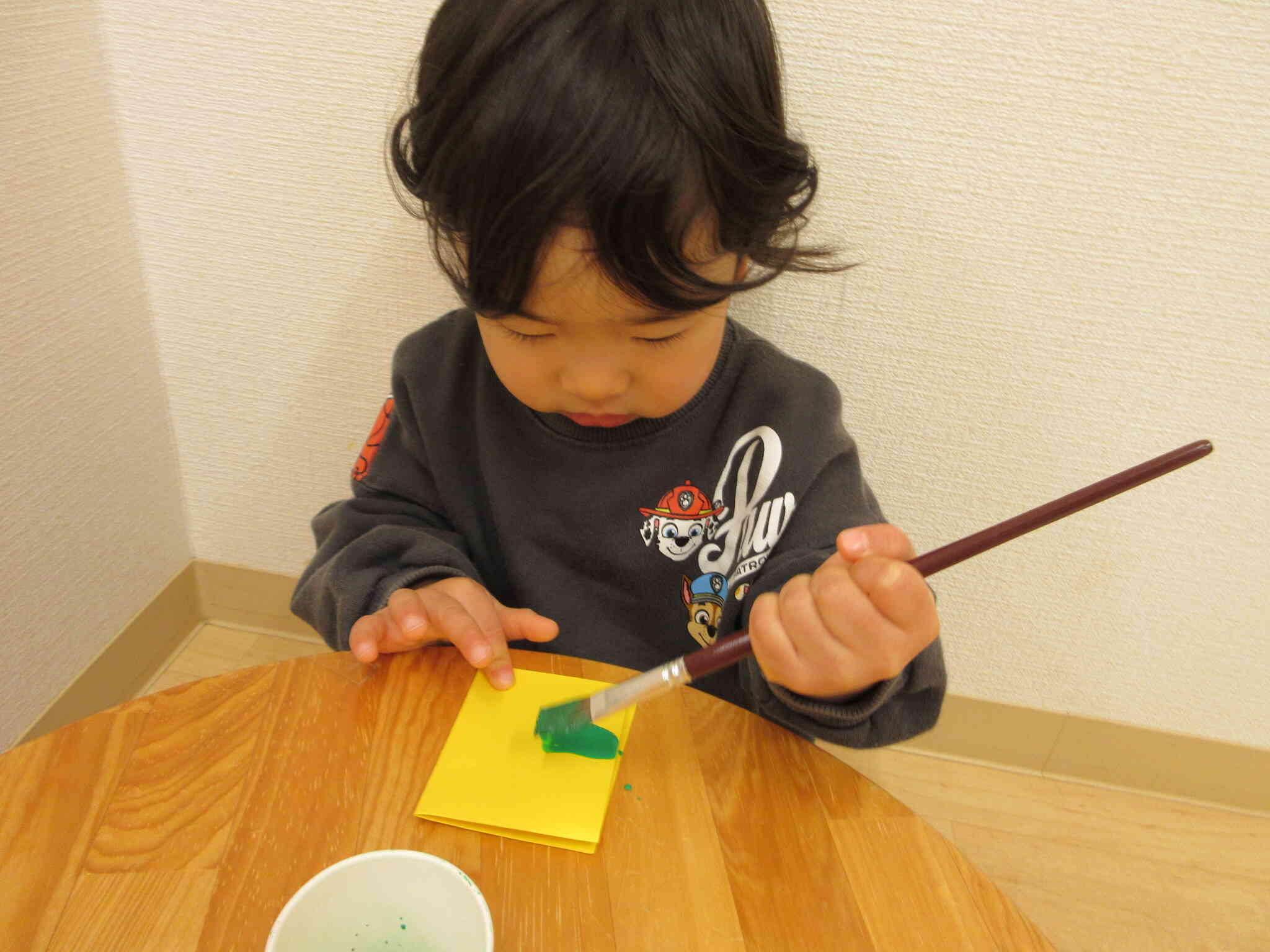 真剣にぬりぬり☆