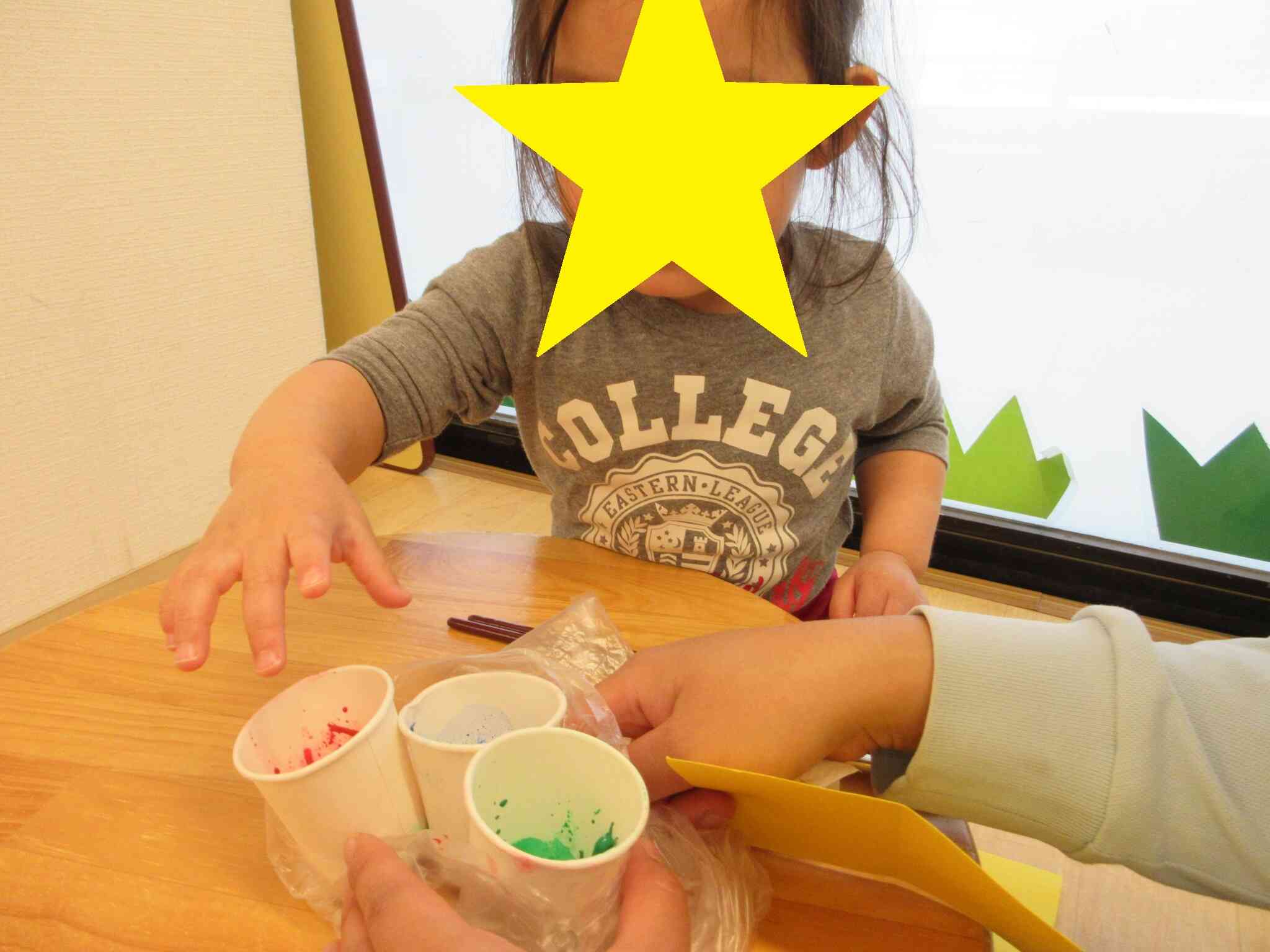 どの色にしようかな？