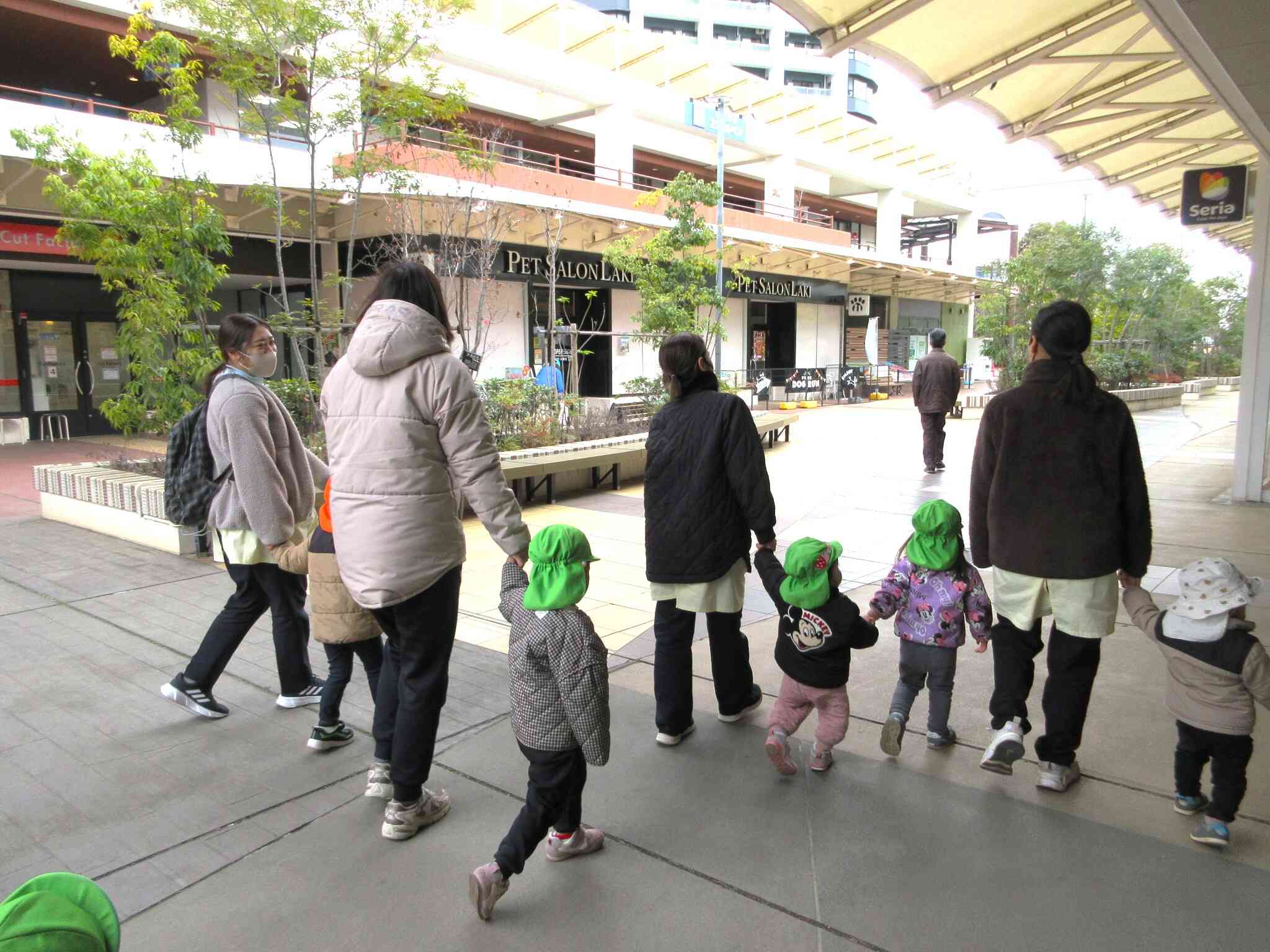 ママと一緒で楽しい！