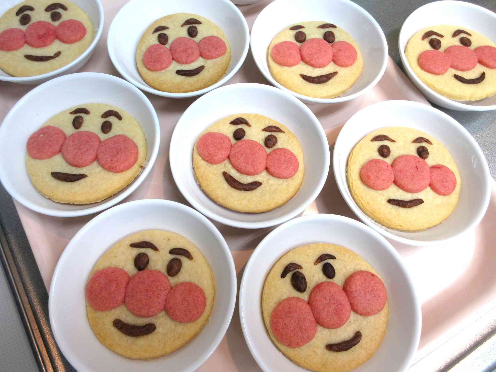 アンパンマンクッキー☆