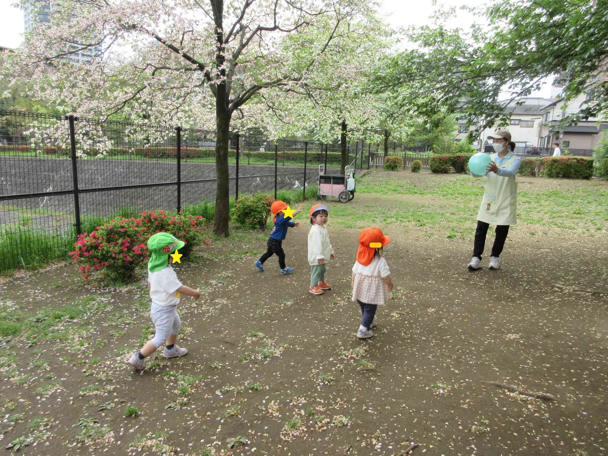 ボール遊び♪