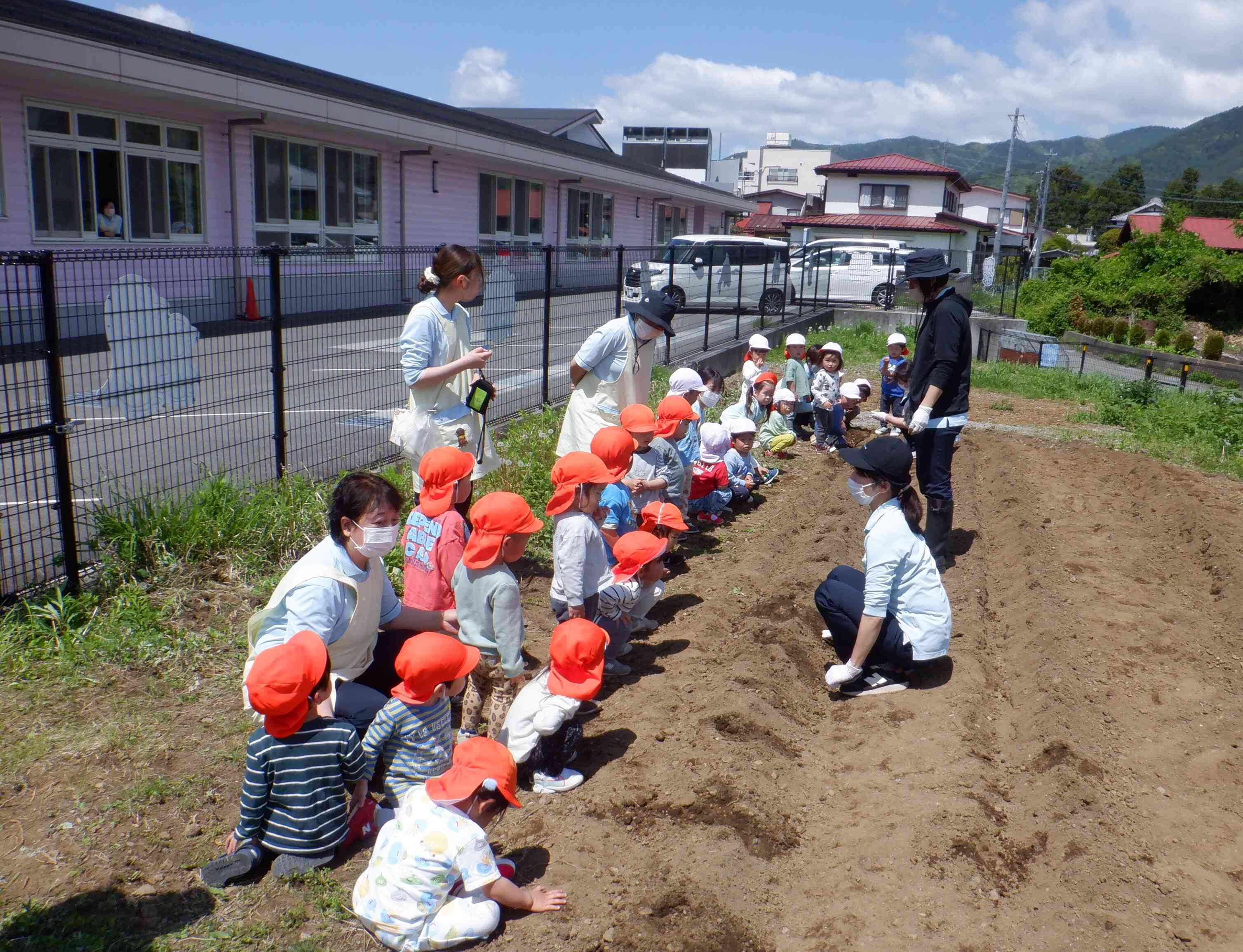植えるぞ～！