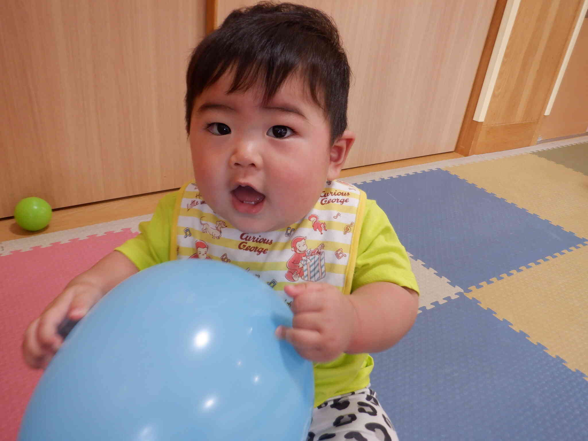 風船も面白いね！