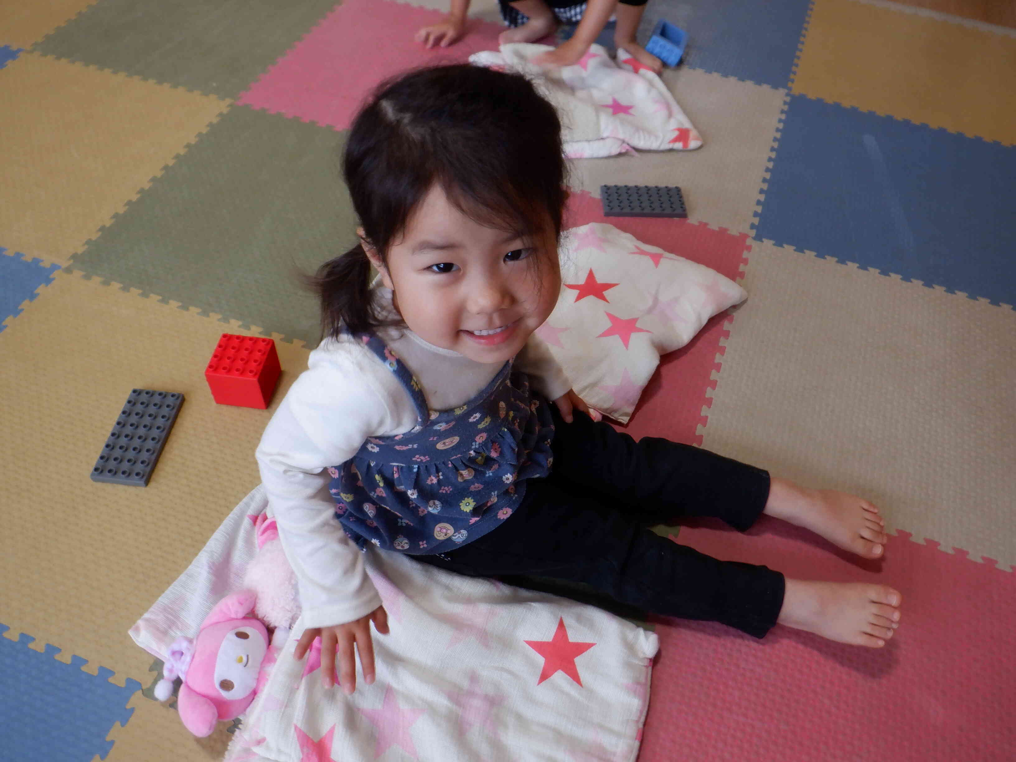 ウサギさん寝たかな～？