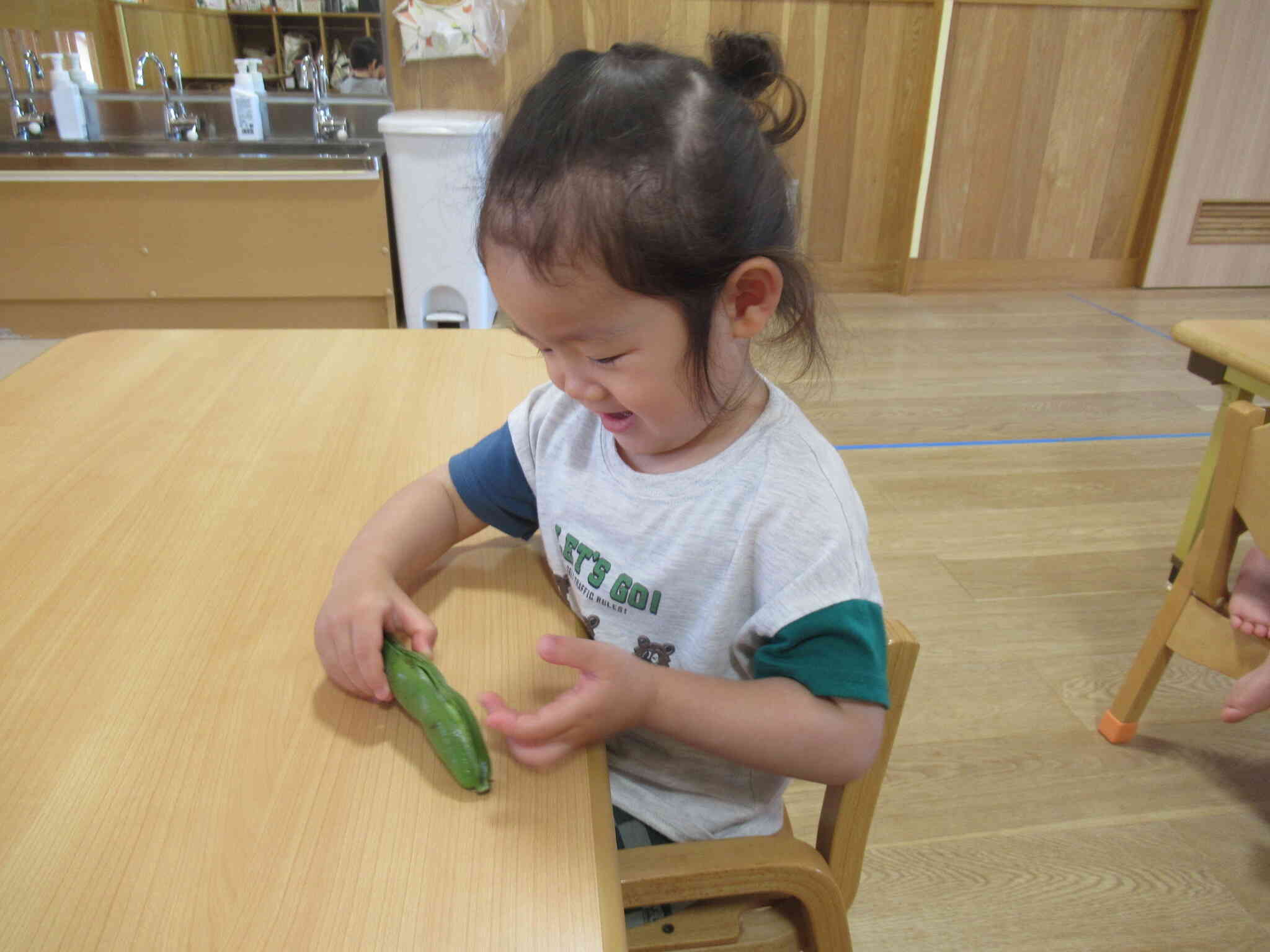 そらまめむけるかな？