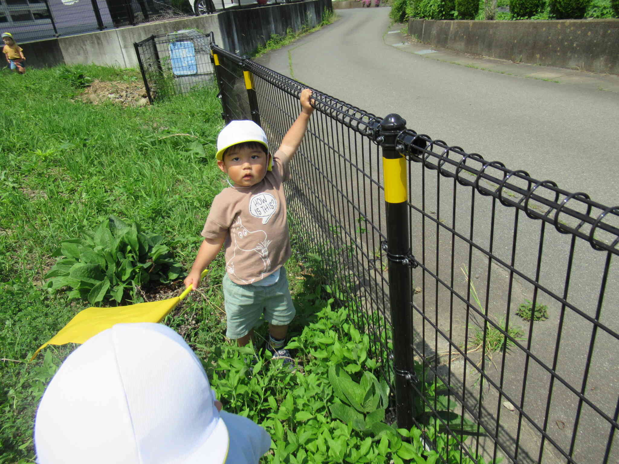 畑へレッツゴー！！あひる2組（1歳児）