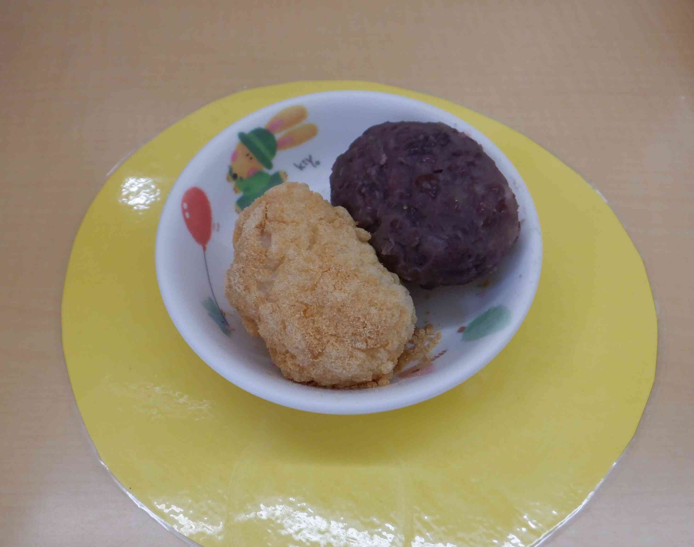 お彼岸　2色おはぎ