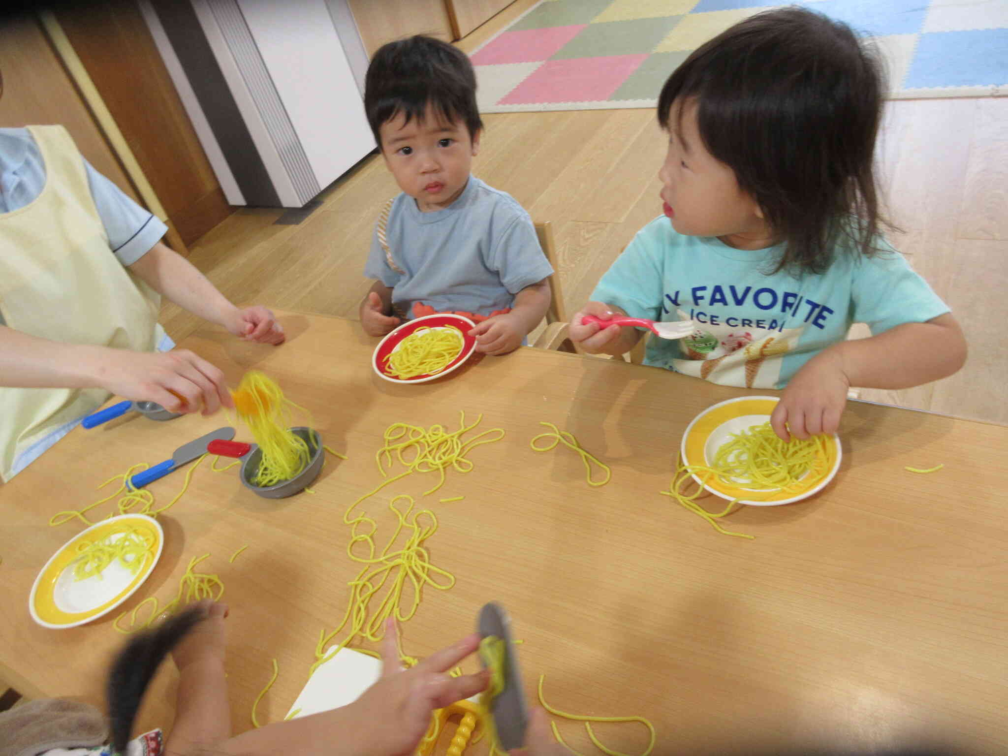 みんなで麺パーティー！　