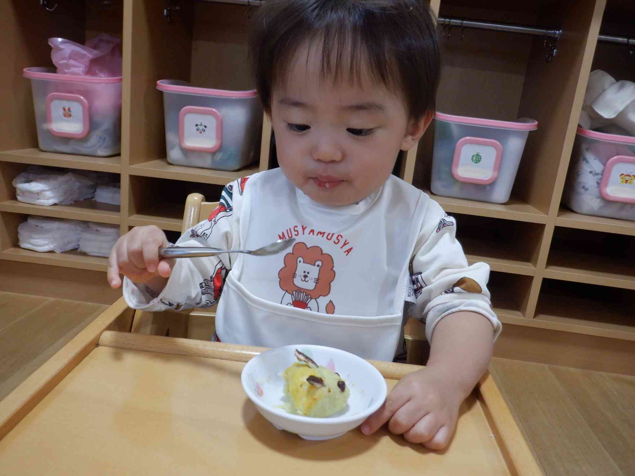 スイートポテトの味はどうかな？