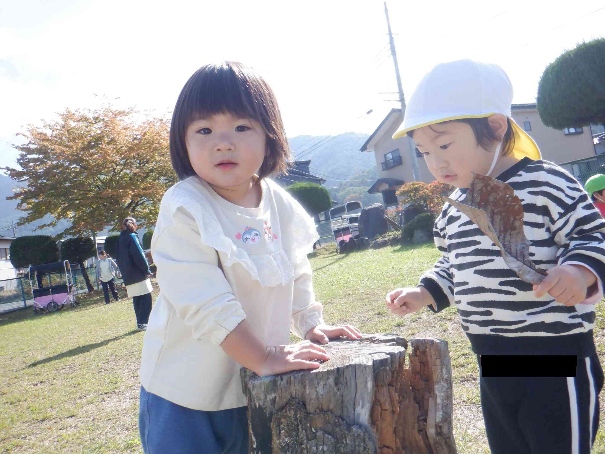 丸ヶ丘公園で遊んだよ！！