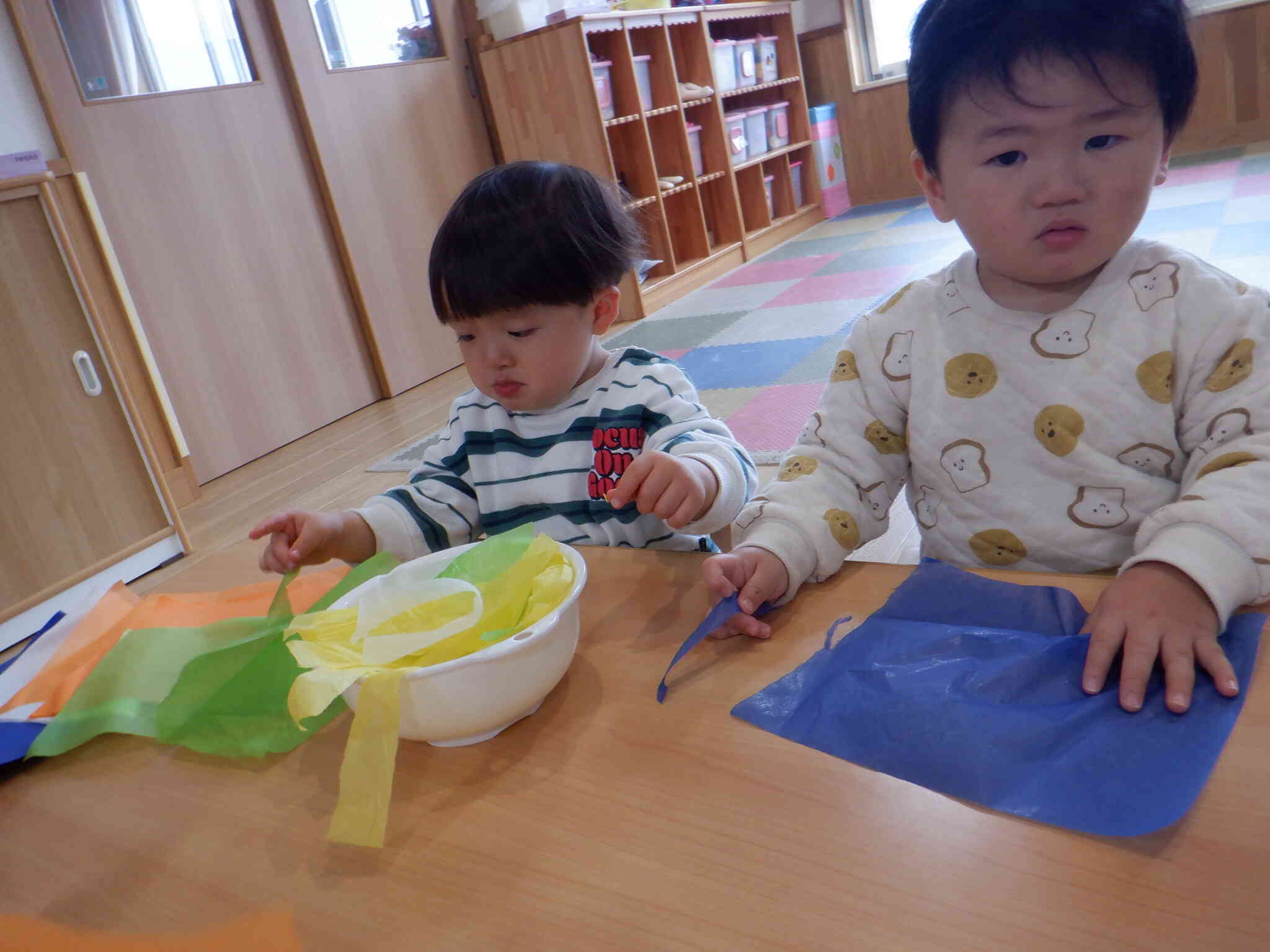 どの色にしようかな～！