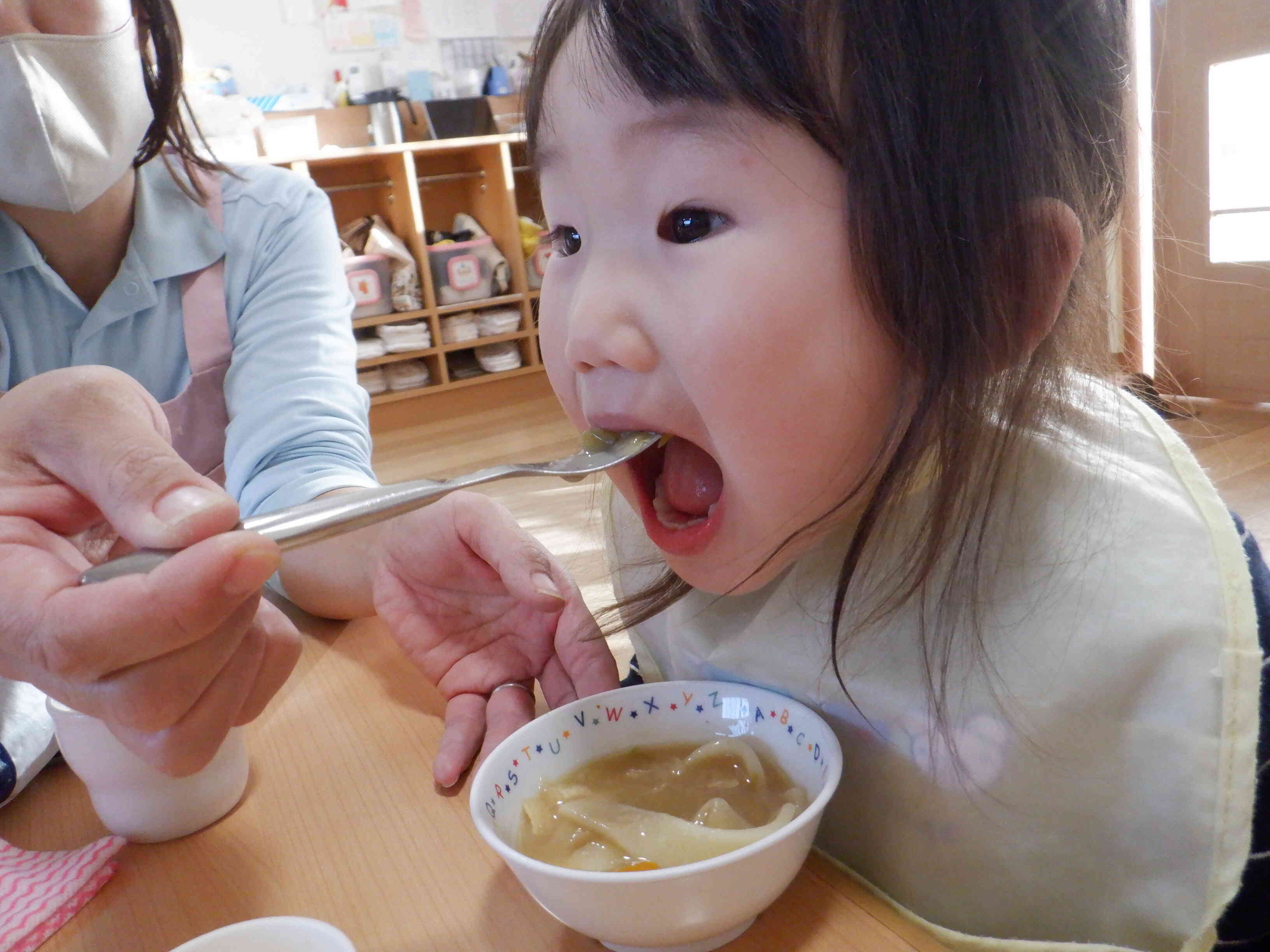 大きなお口であ～ん！