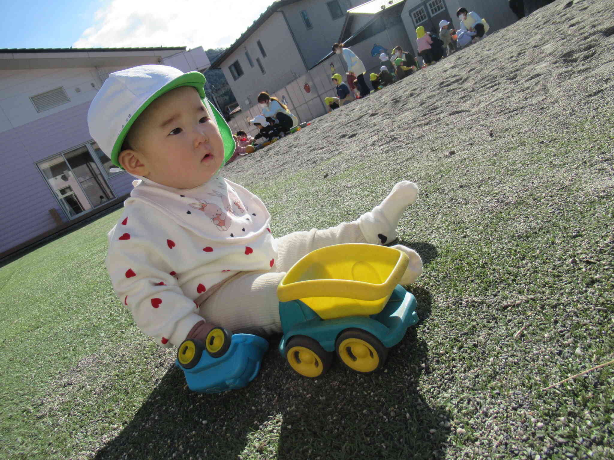 車で遊んだよ！