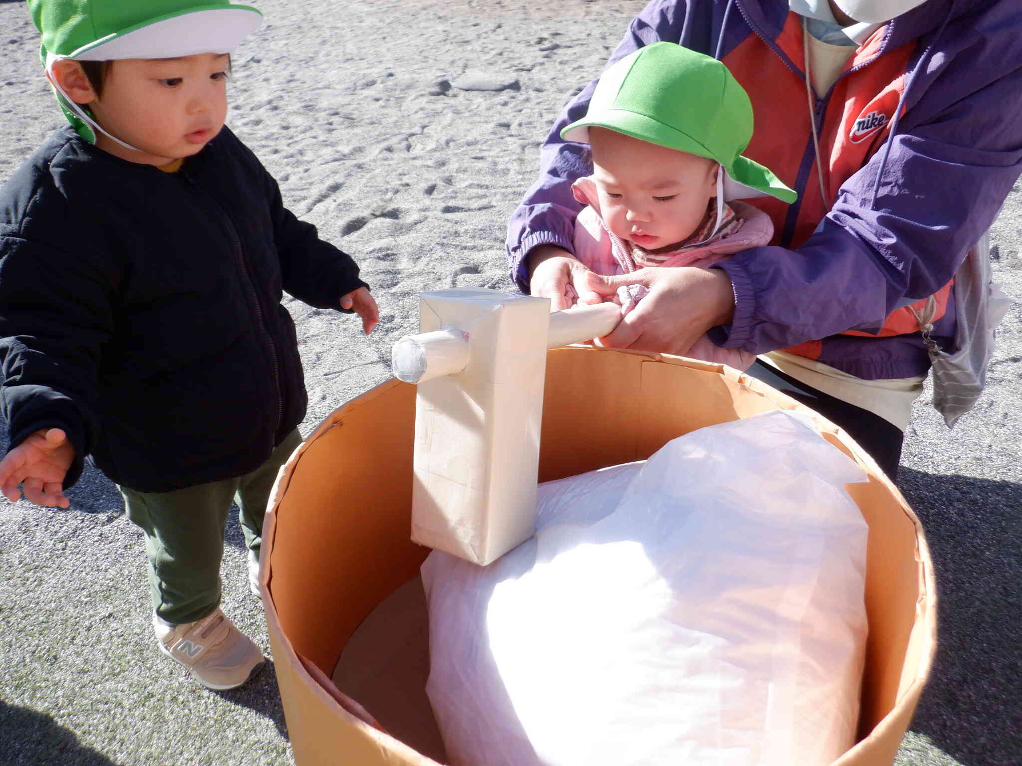 先生と一緒に♪