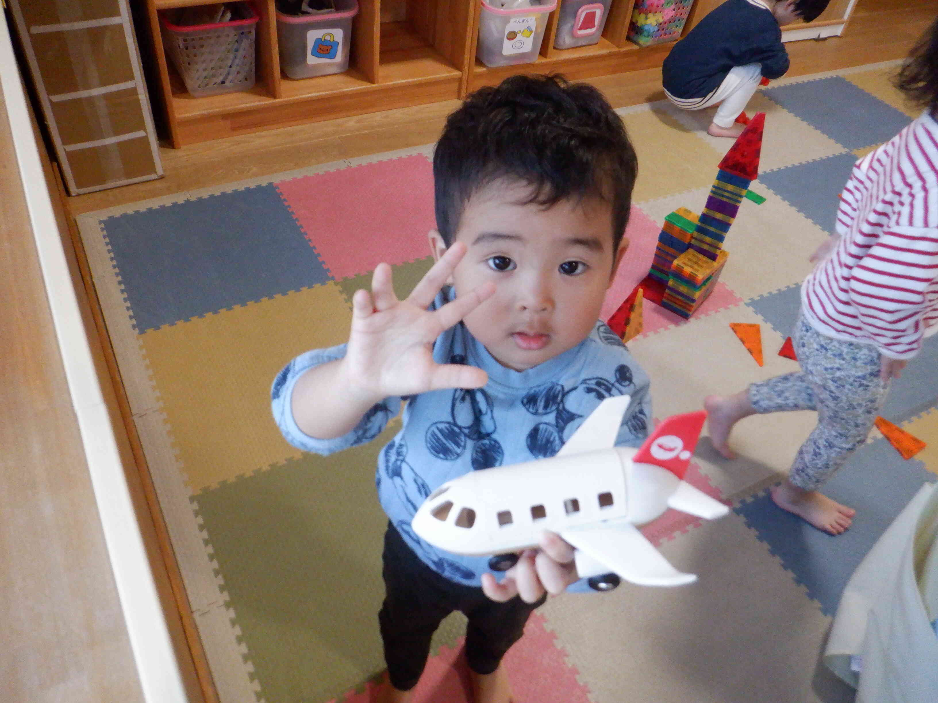 飛行機あったよ～☆