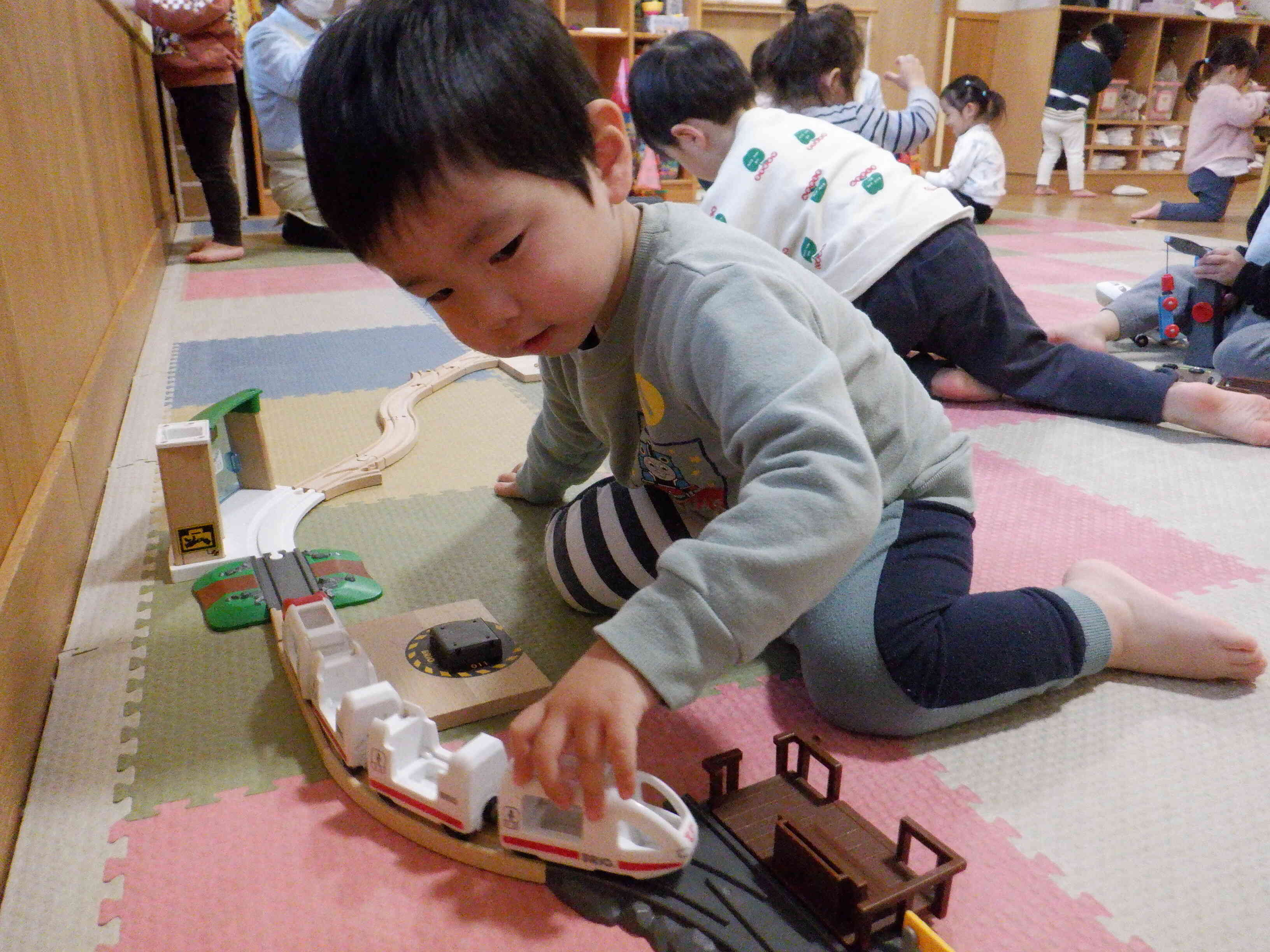 線路を繋げるのも上手だね☆