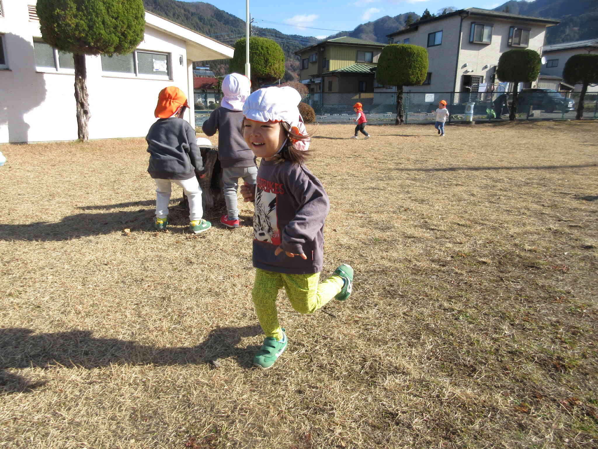 かけっこ楽しいね♪