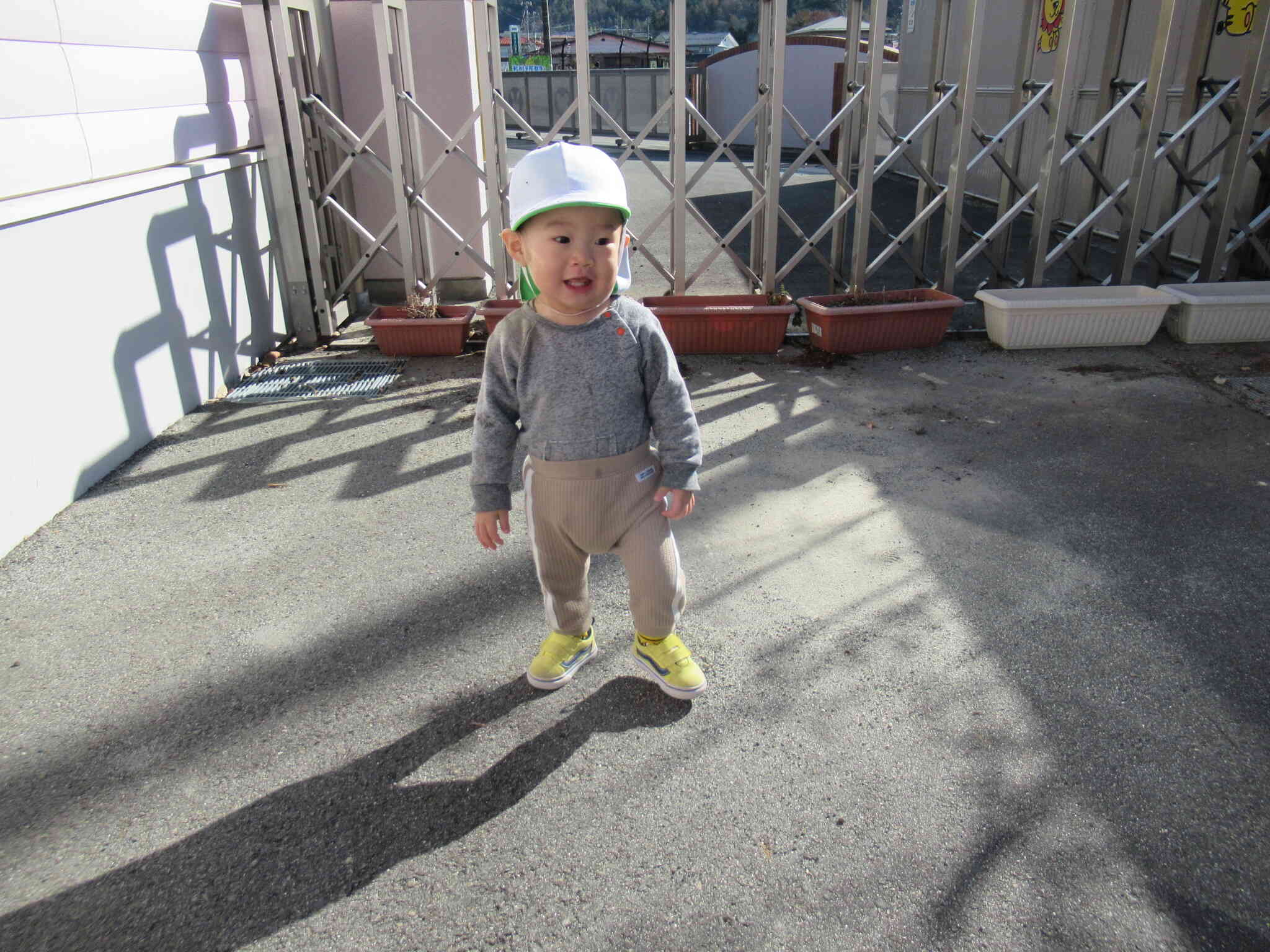 おひさまポカポカ温かいね♪