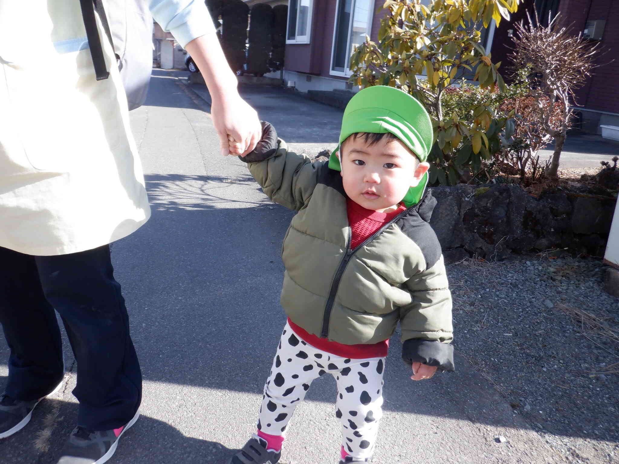 歩くの楽しいね！