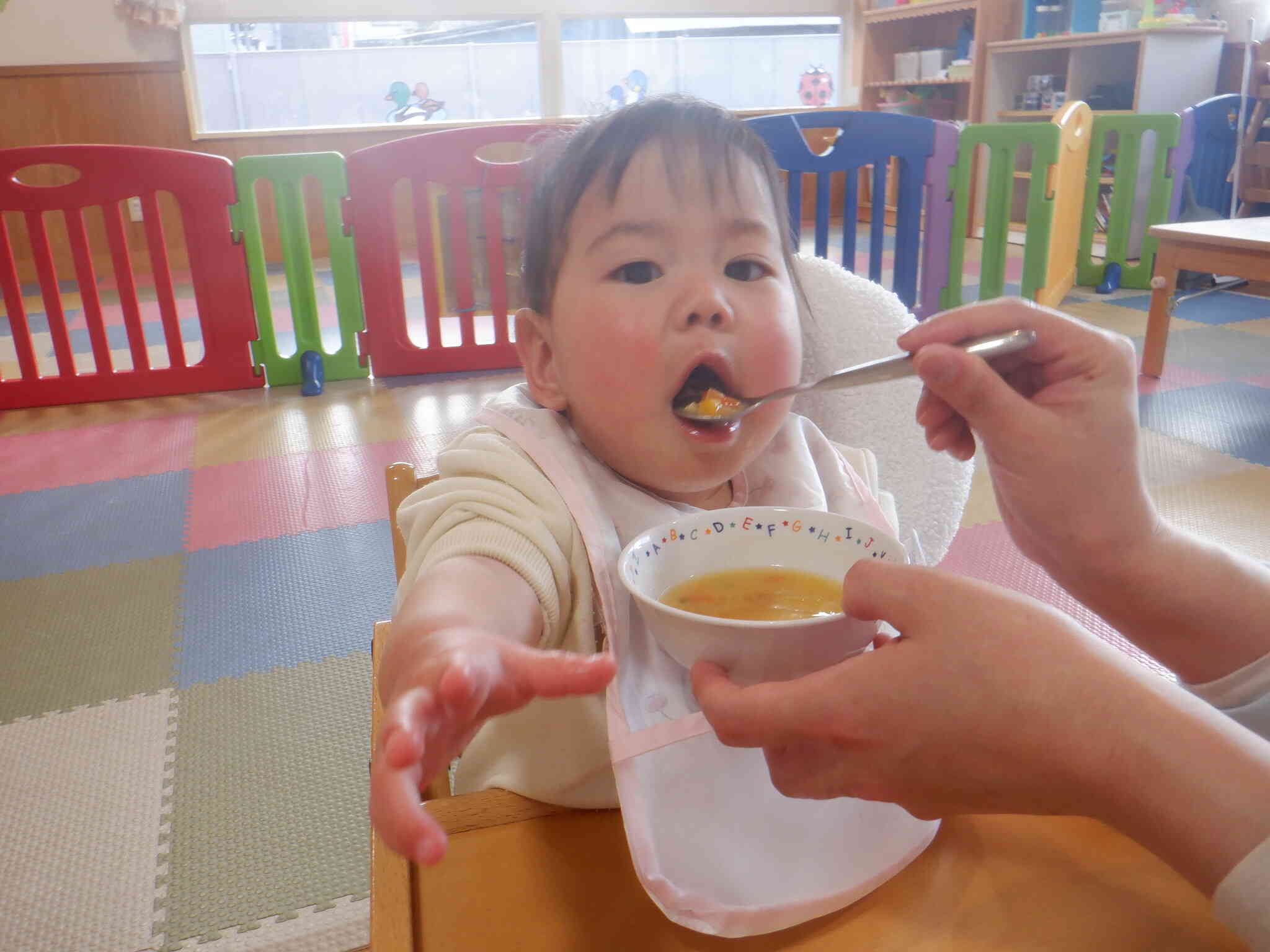 大きなお口であ～ん