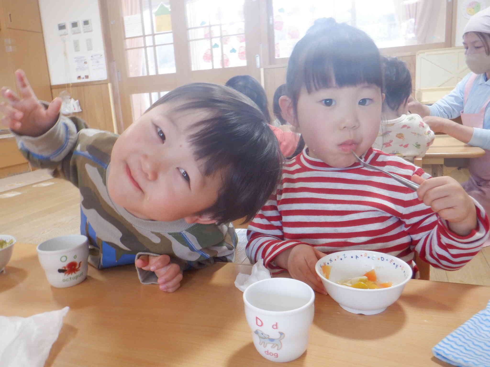 たくさん食べたよ♪