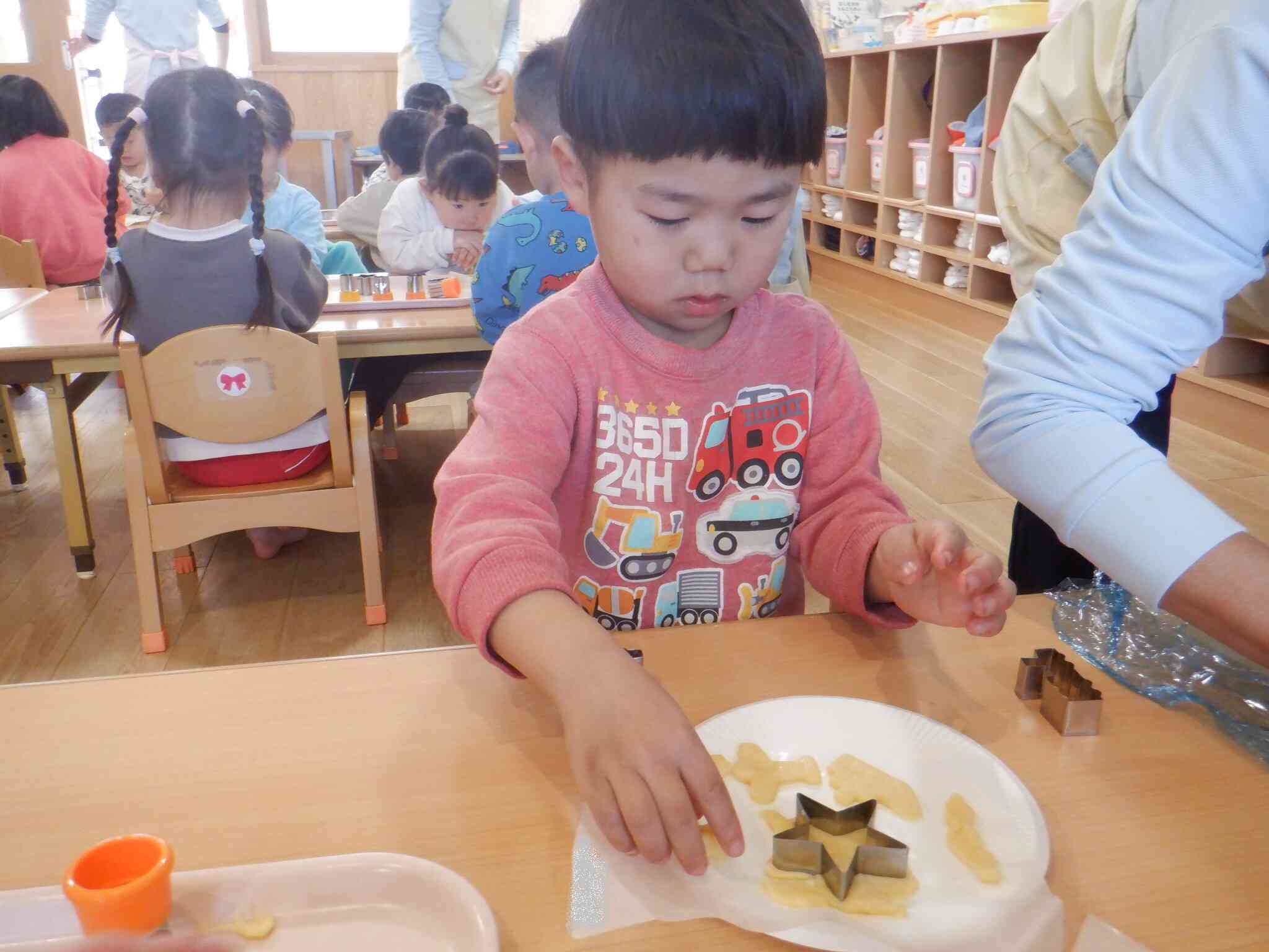 クッキー作りしたよ♪