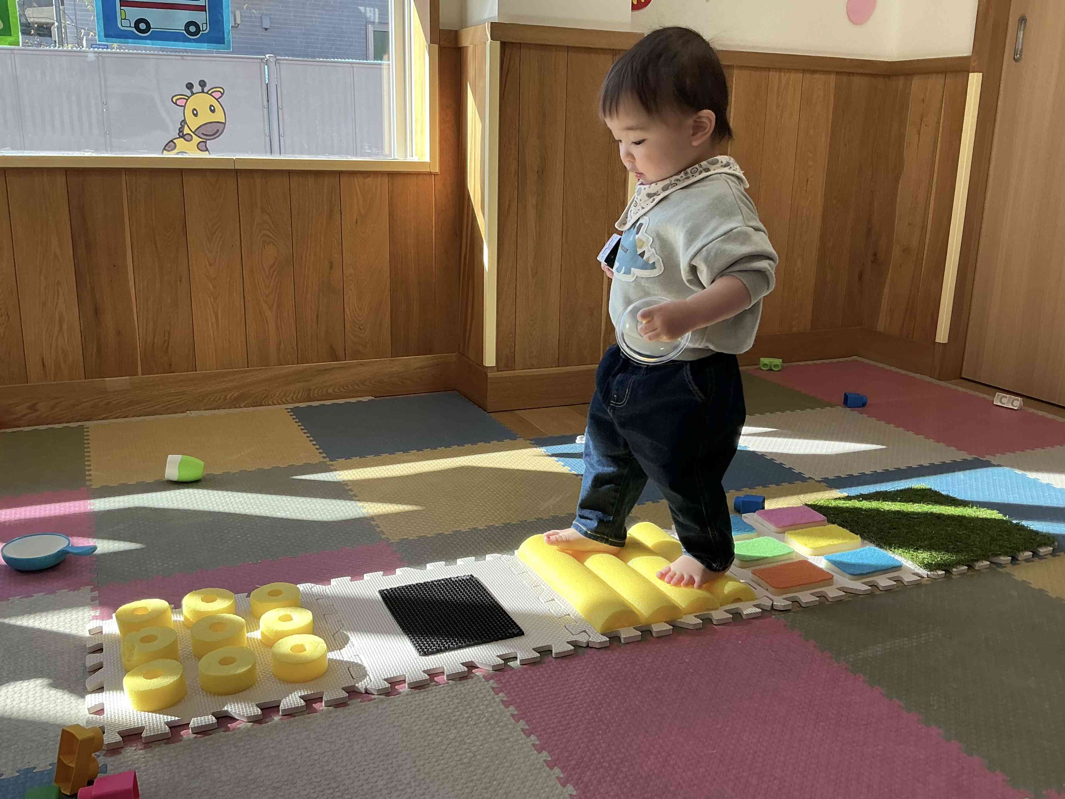 上手に渡れるかな？