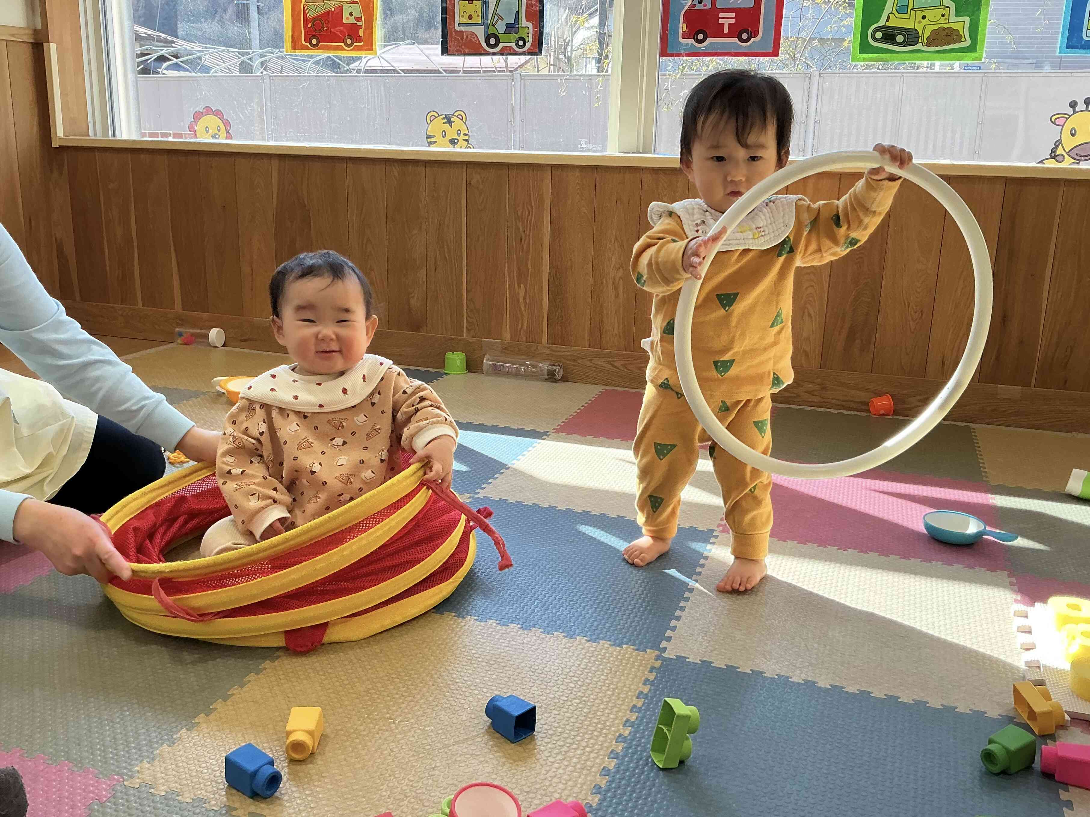 お友達とニコニコ！楽しいね♪