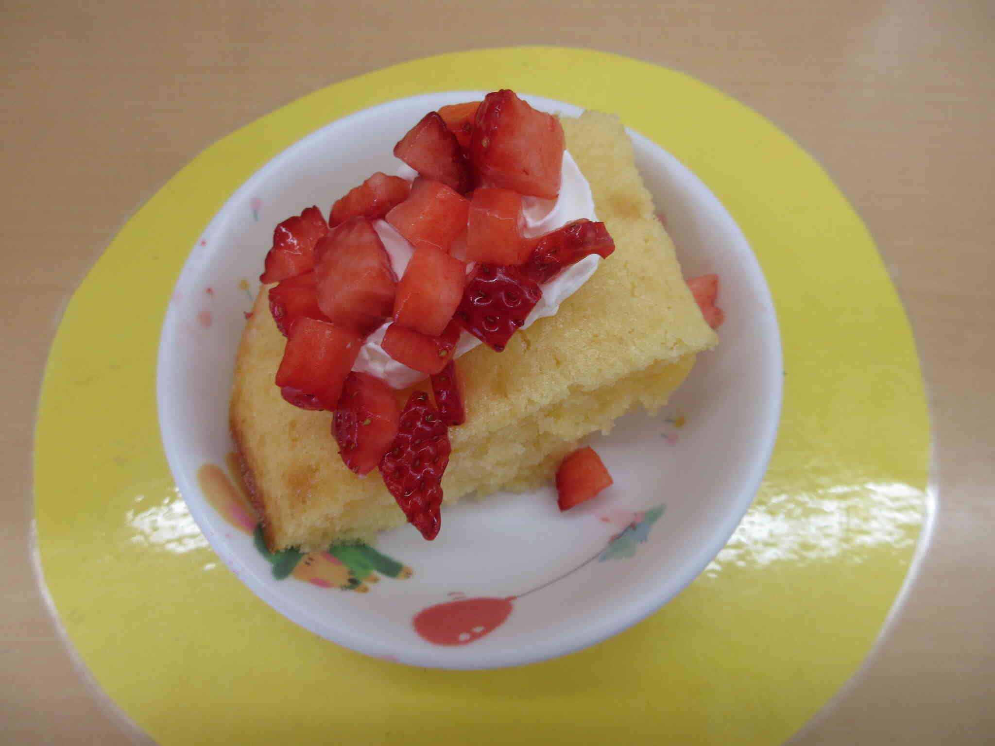 誕生会ケーキ
