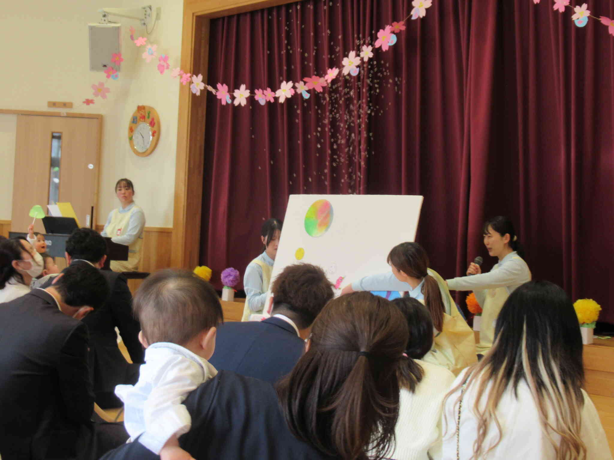 楽しいパネルシアターも見たよ！