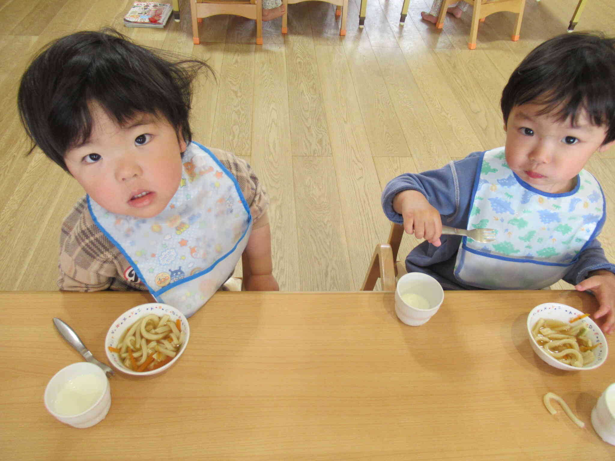 みんなで食べるとおいしいね。
