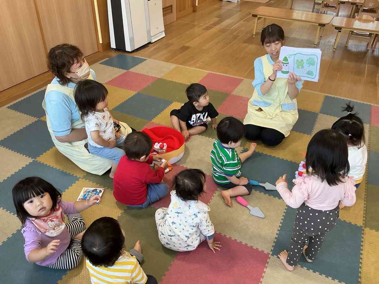 保育士からのプレゼントは？