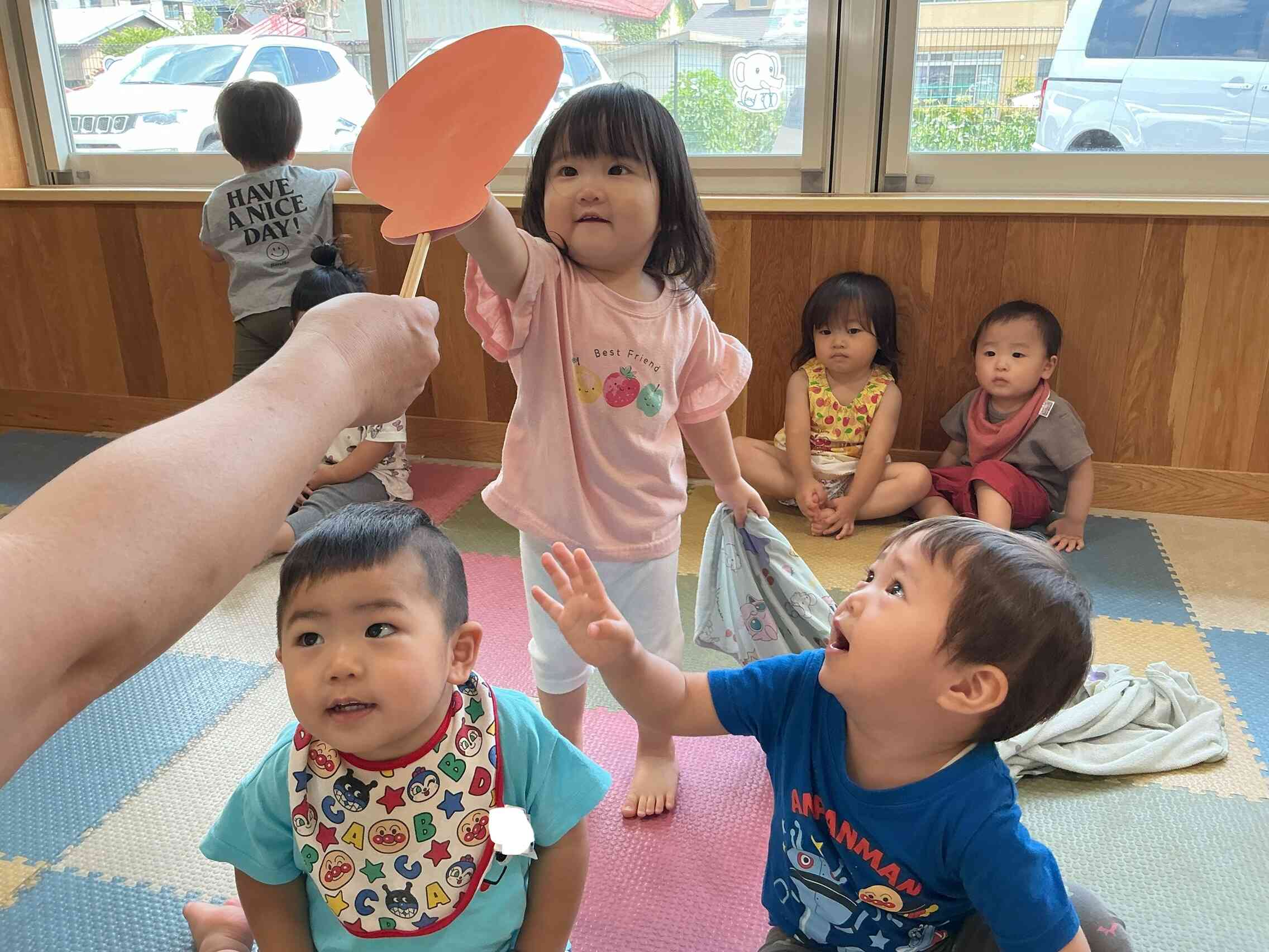 オレンジのふうせんルルル〜♪