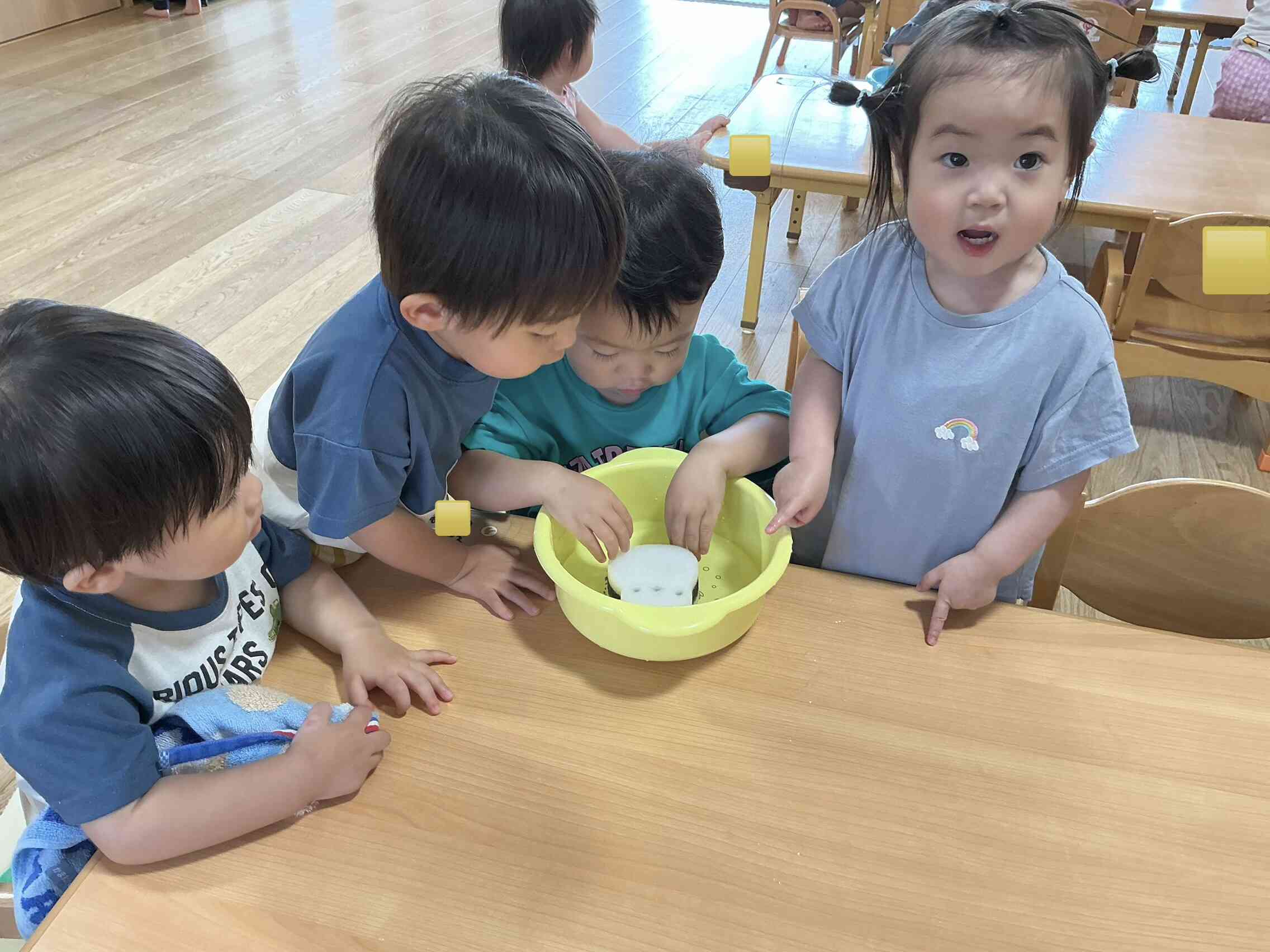 お水に入れてみよう！