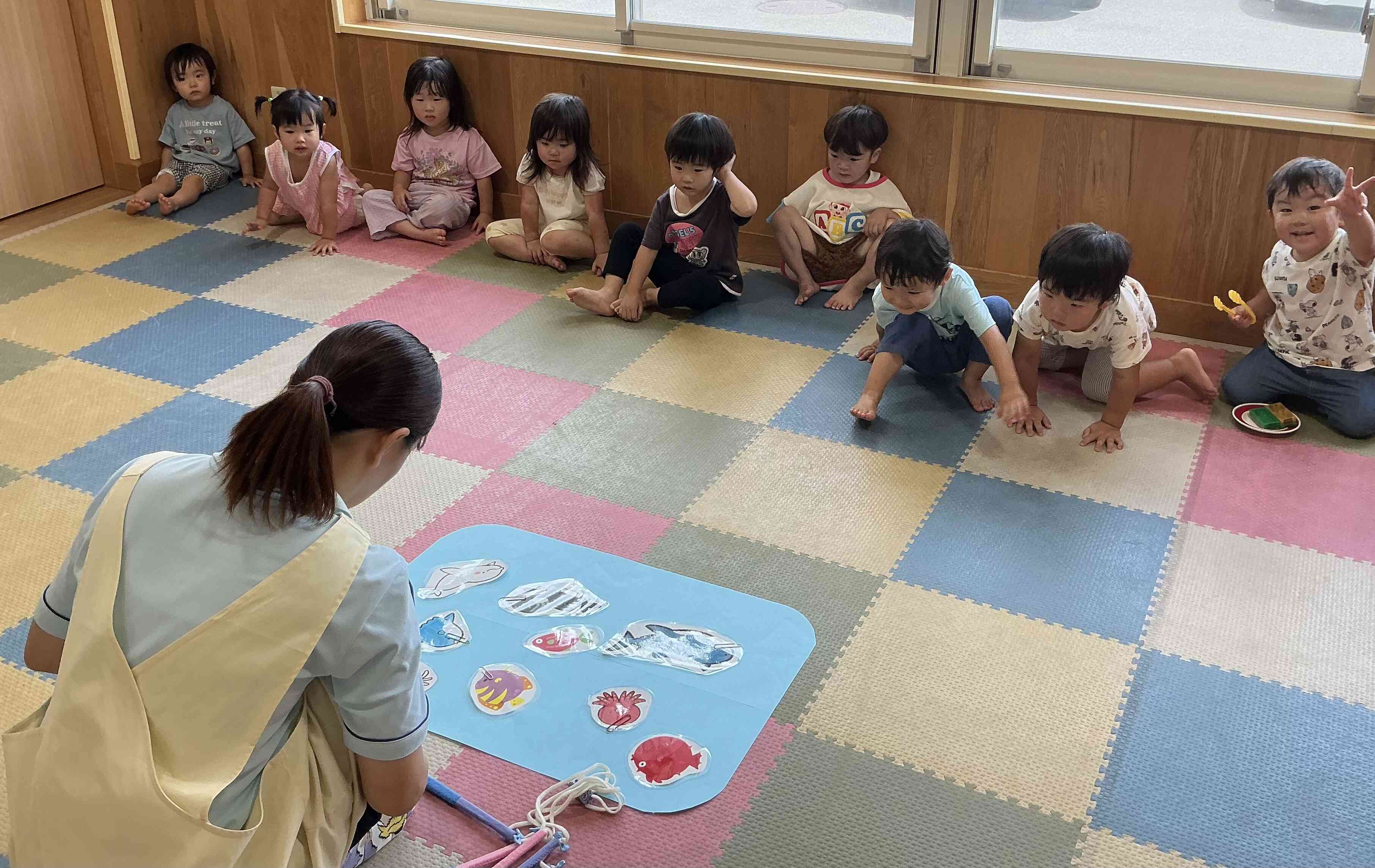お魚釣り ぺんぎん1組 （2歳児）