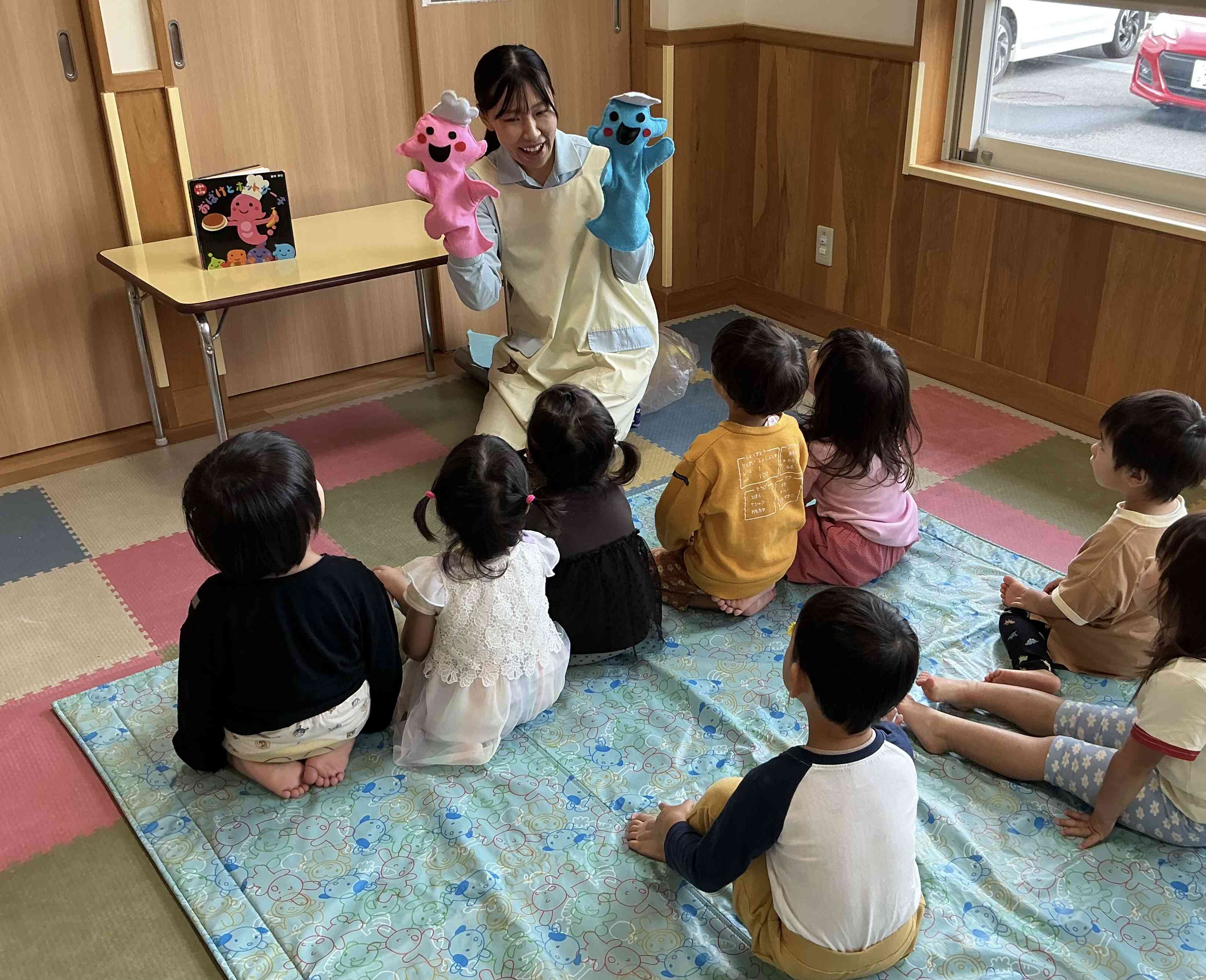 おばけのパペットシアター♪  ぺんぎん1組（2歳児） 