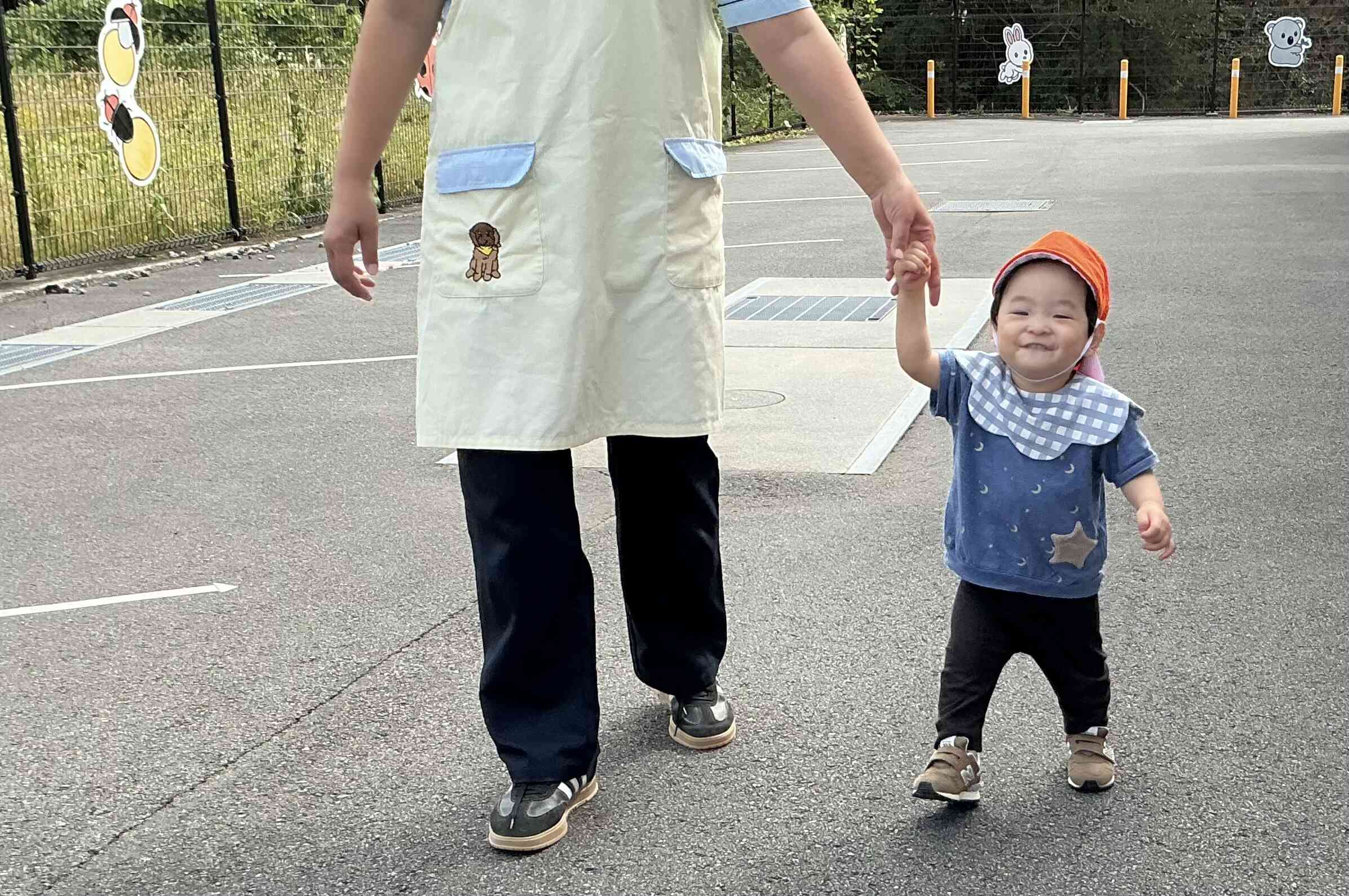 気持ちがいいね〜♪ 0歳児ひよこ1組
