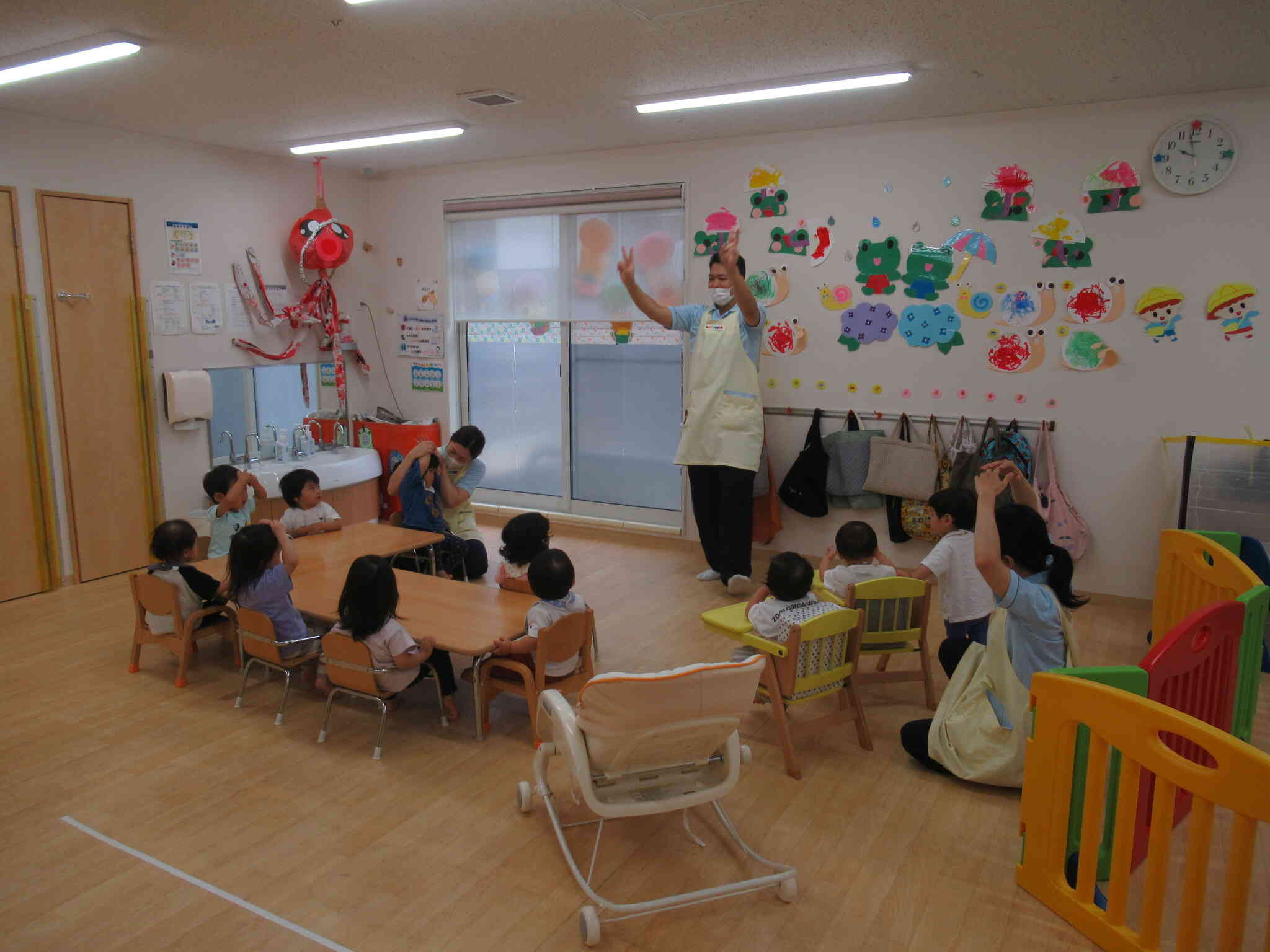 雨の日は室内遊び！