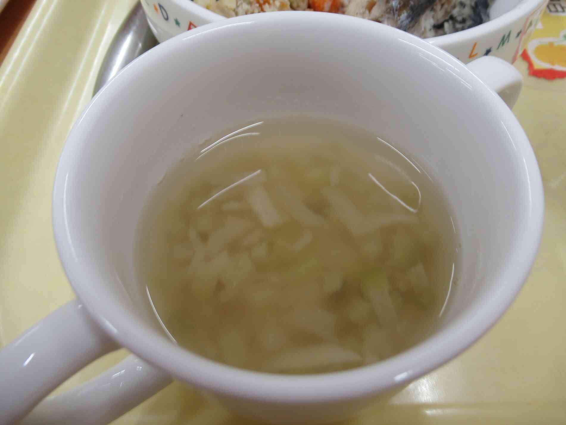 おみそ汁の中に・・・