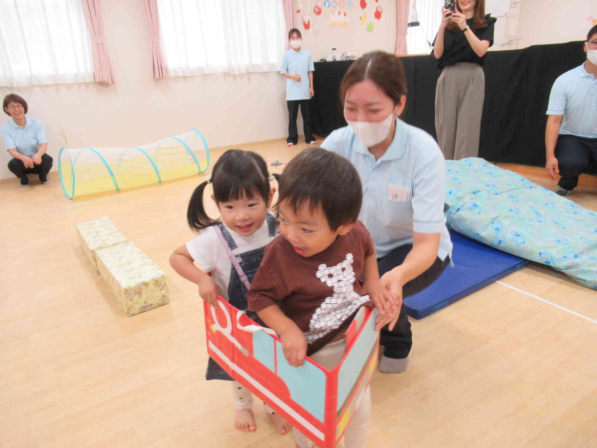 運動会(１歳児あひる組)